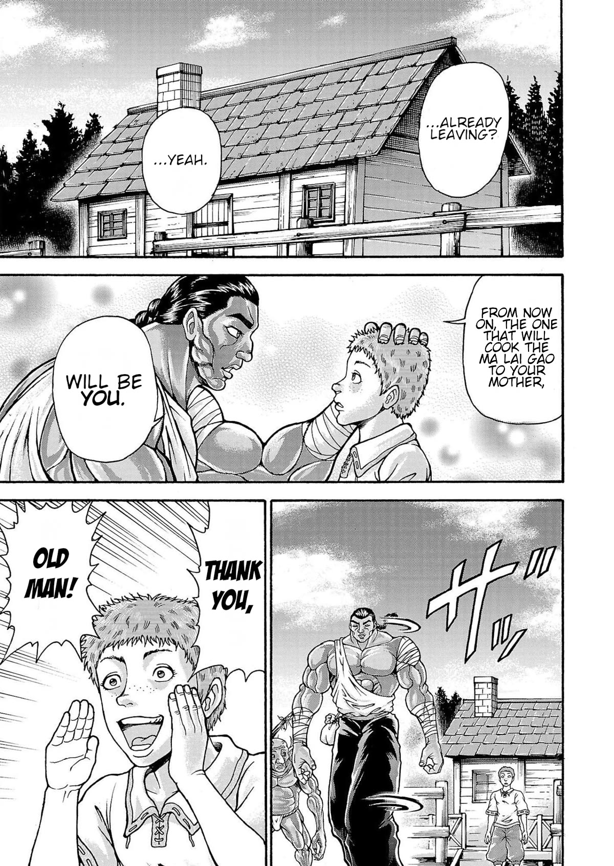 Baki Side Story - Retsu Kaioh Doesn't Mind Even if it's in another World chapter 31 page 16