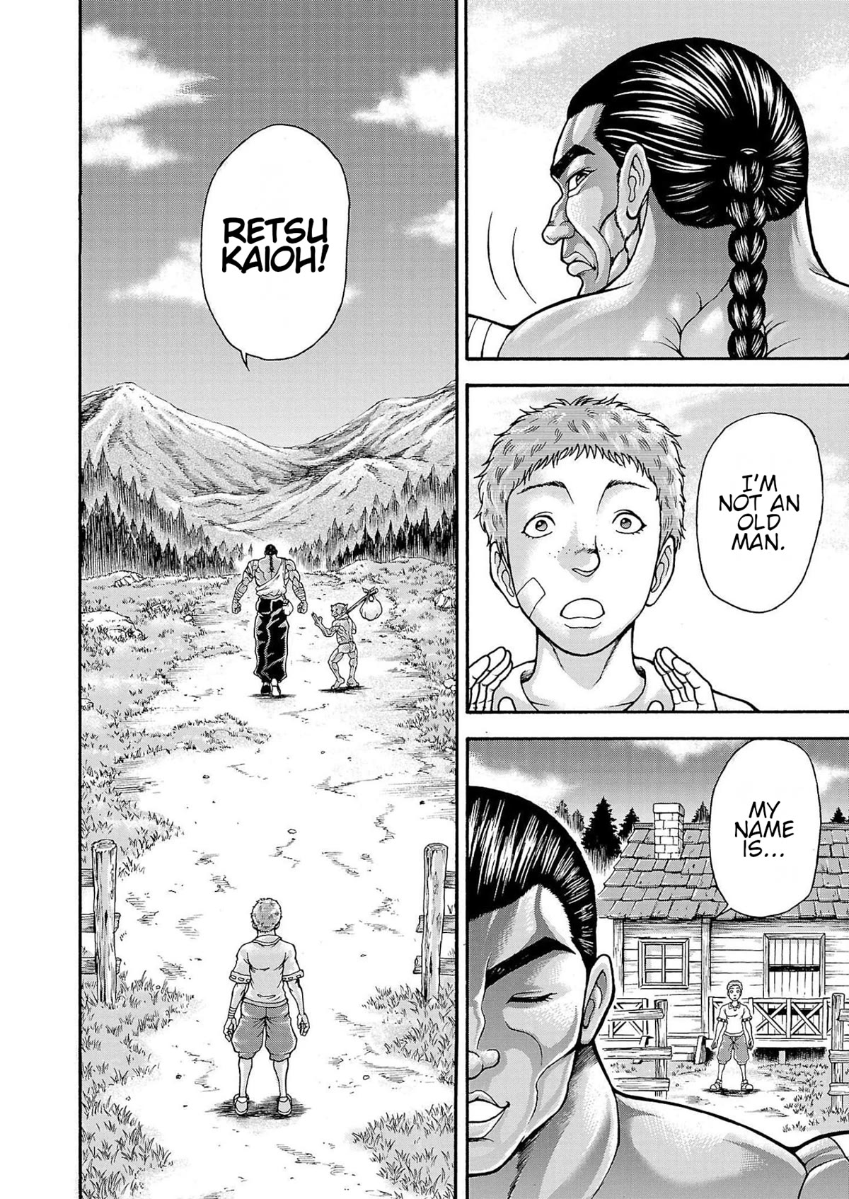 Baki Side Story - Retsu Kaioh Doesn't Mind Even if it's in another World chapter 31 page 17