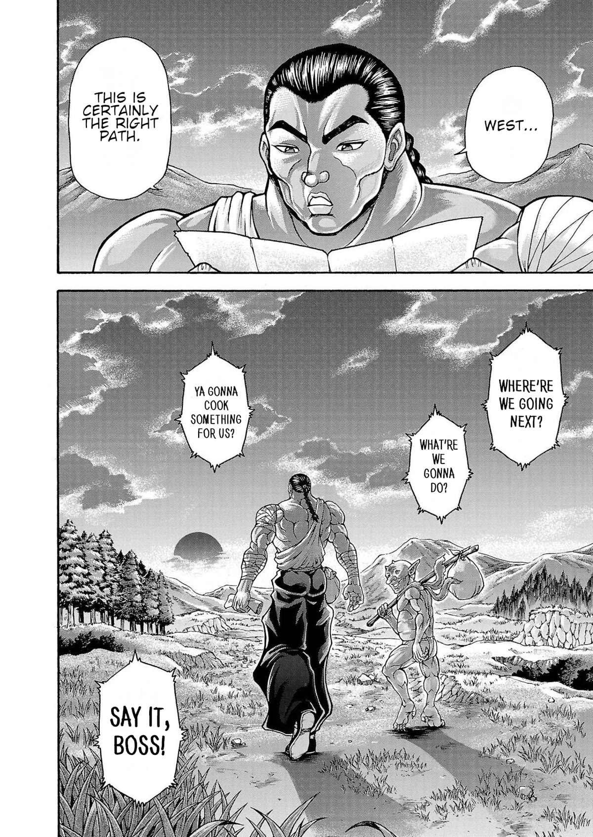 Baki Side Story - Retsu Kaioh Doesn't Mind Even if it's in another World chapter 31 page 19
