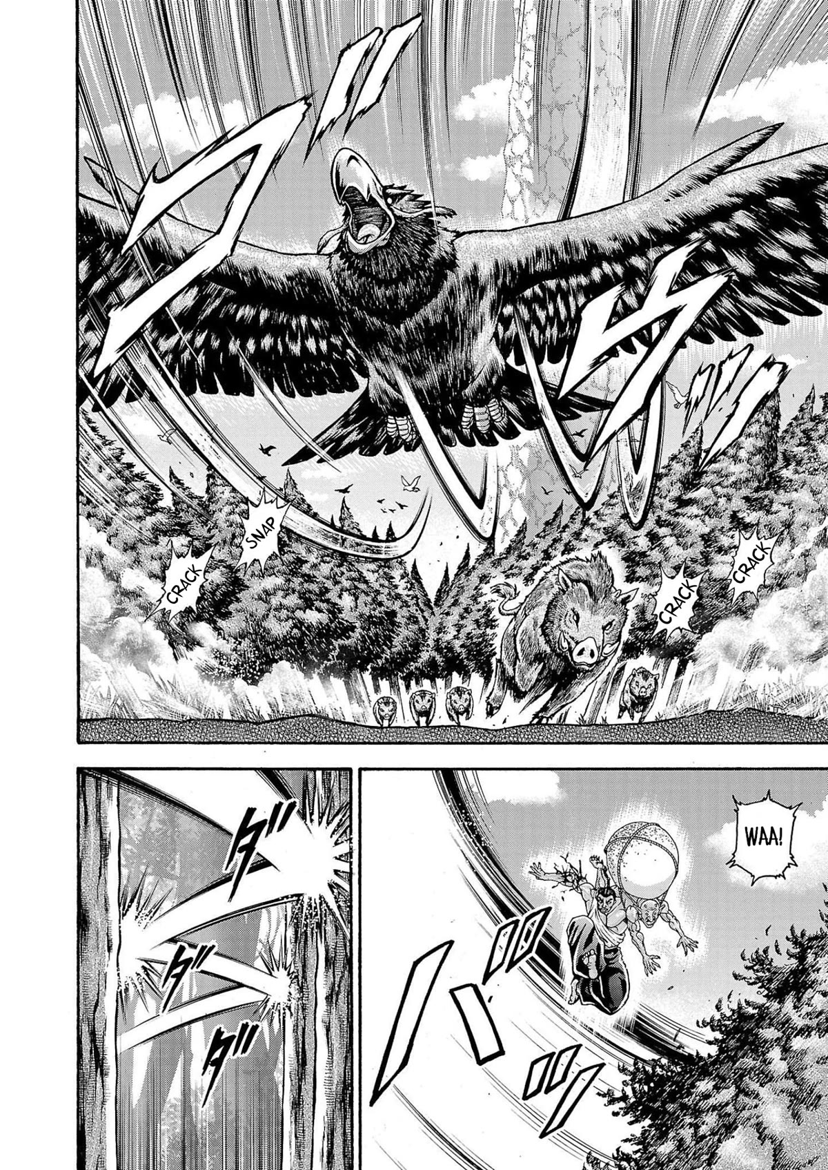 Baki Side Story - Retsu Kaioh Doesn't Mind Even if it's in another World chapter 31 page 7