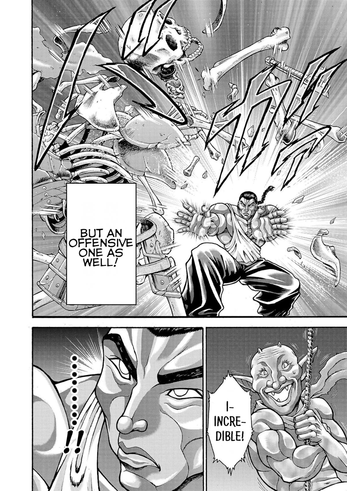 Baki Side Story - Retsu Kaioh Doesn't Mind Even if it's in another World chapter 32 page 12