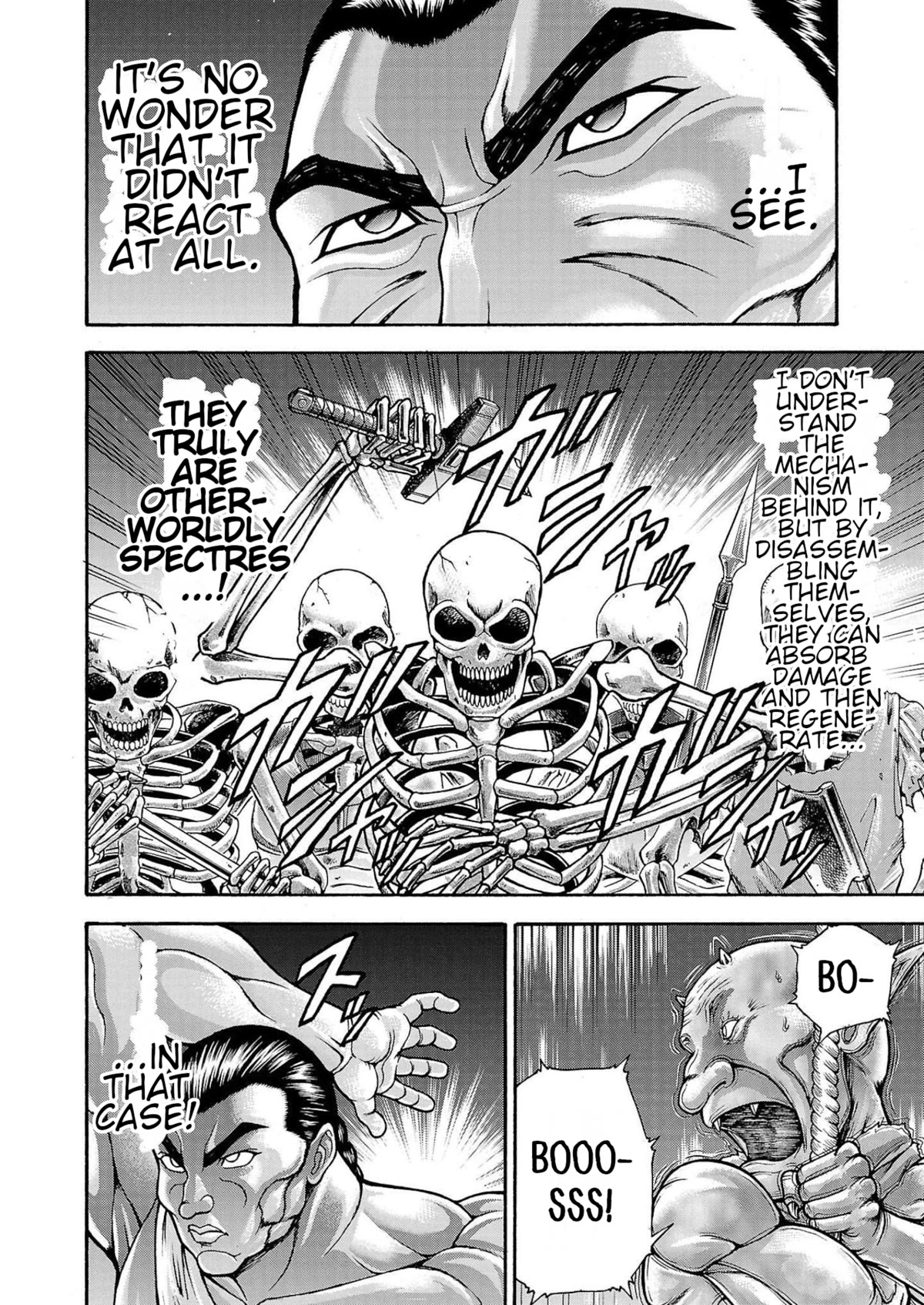 Baki Side Story - Retsu Kaioh Doesn't Mind Even if it's in another World chapter 32 page 14