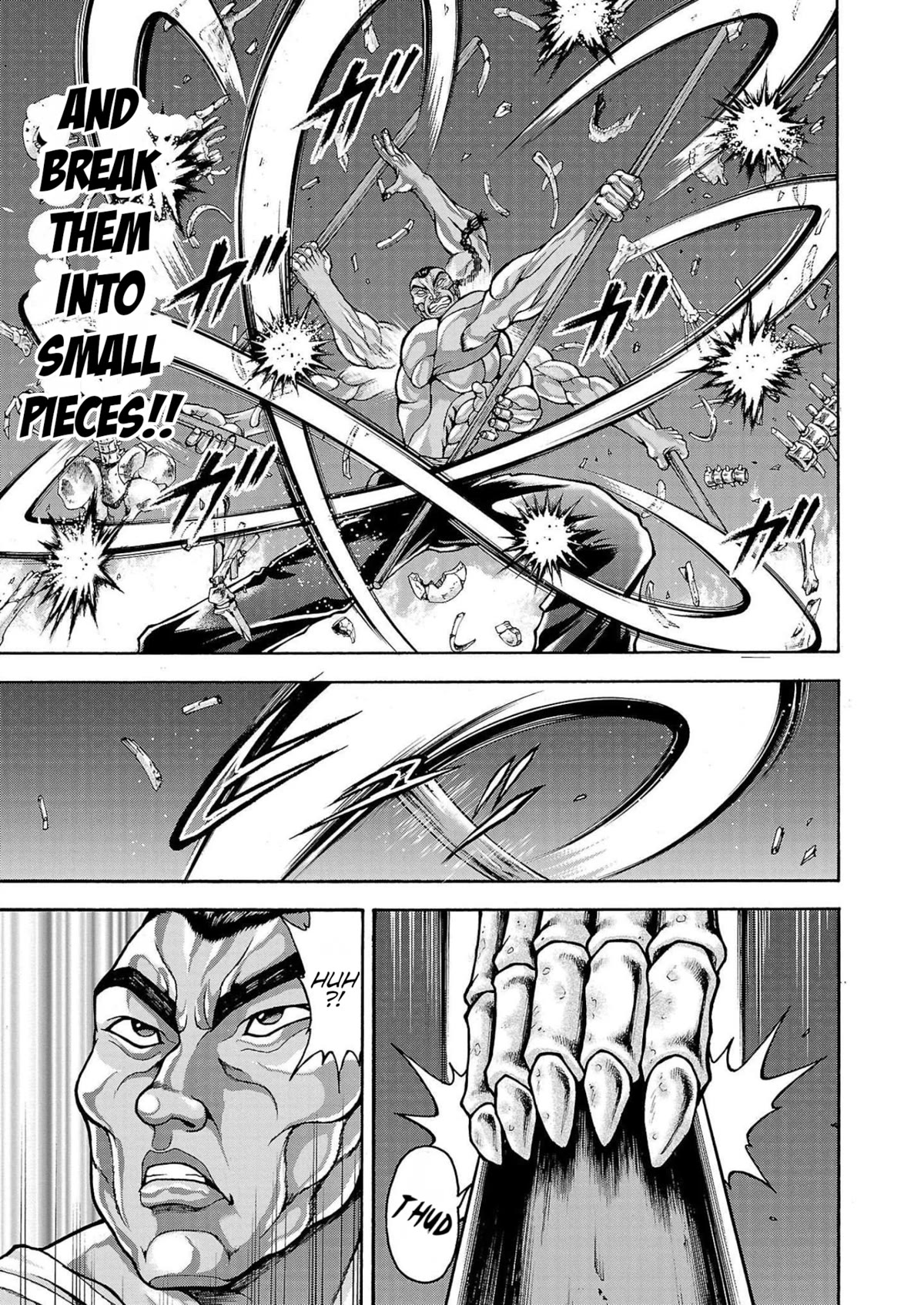 Baki Side Story - Retsu Kaioh Doesn't Mind Even if it's in another World chapter 32 page 17