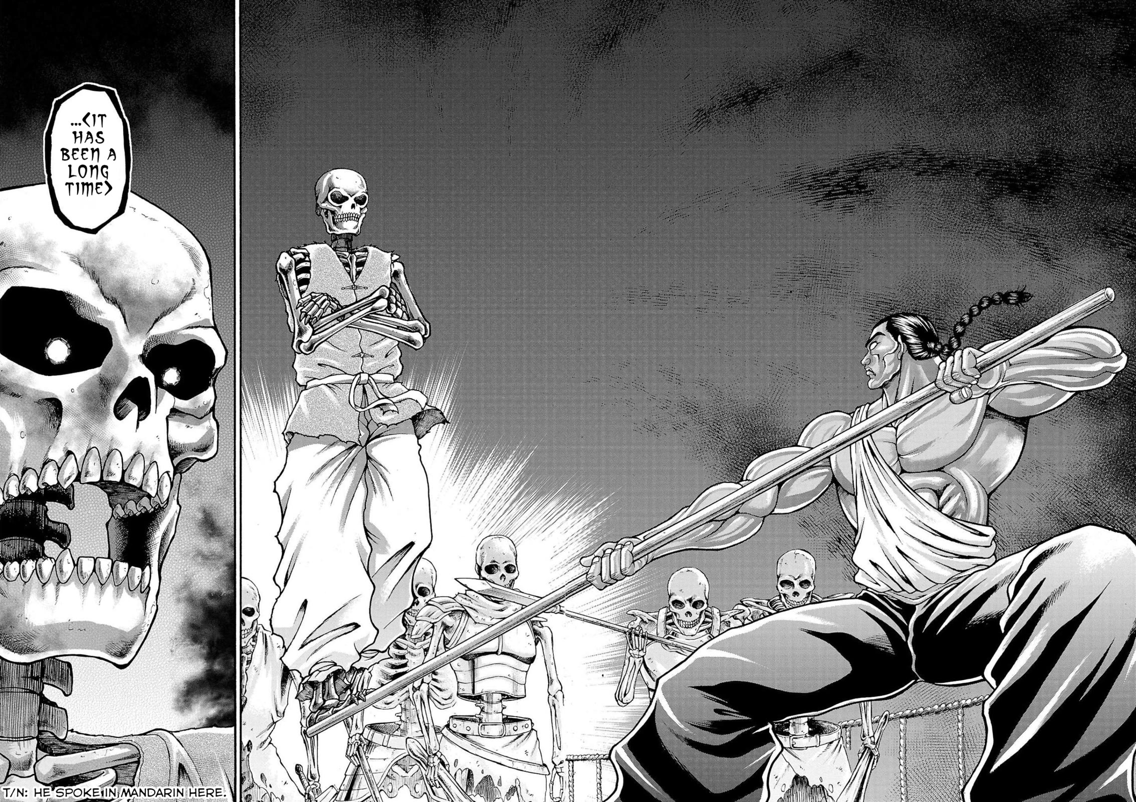 Baki Side Story - Retsu Kaioh Doesn't Mind Even if it's in another World chapter 32 page 18