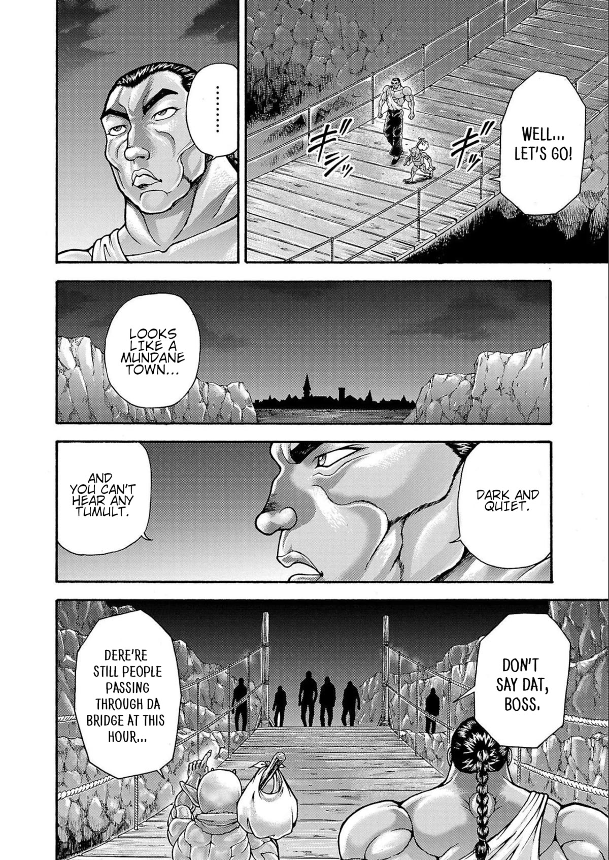 Baki Side Story - Retsu Kaioh Doesn't Mind Even if it's in another World chapter 32 page 4