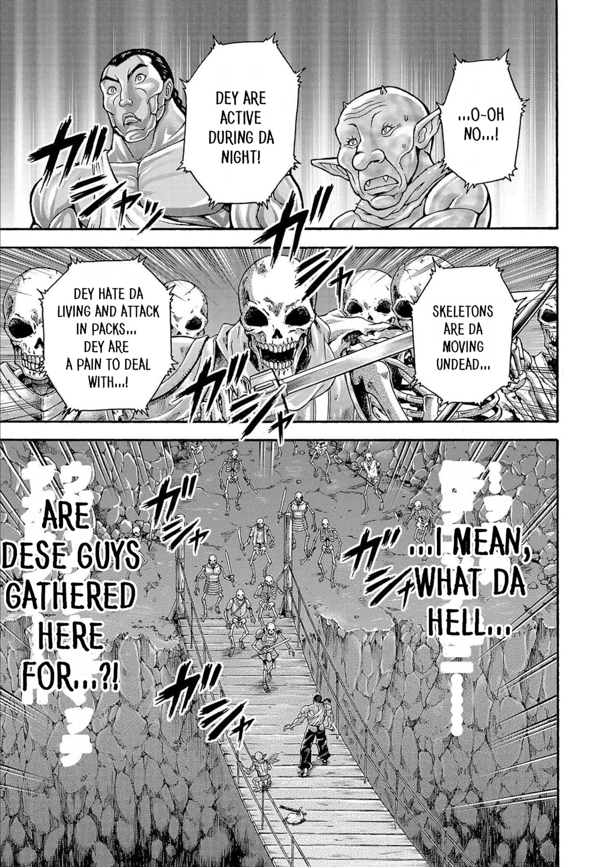 Baki Side Story - Retsu Kaioh Doesn't Mind Even if it's in another World chapter 32 page 7