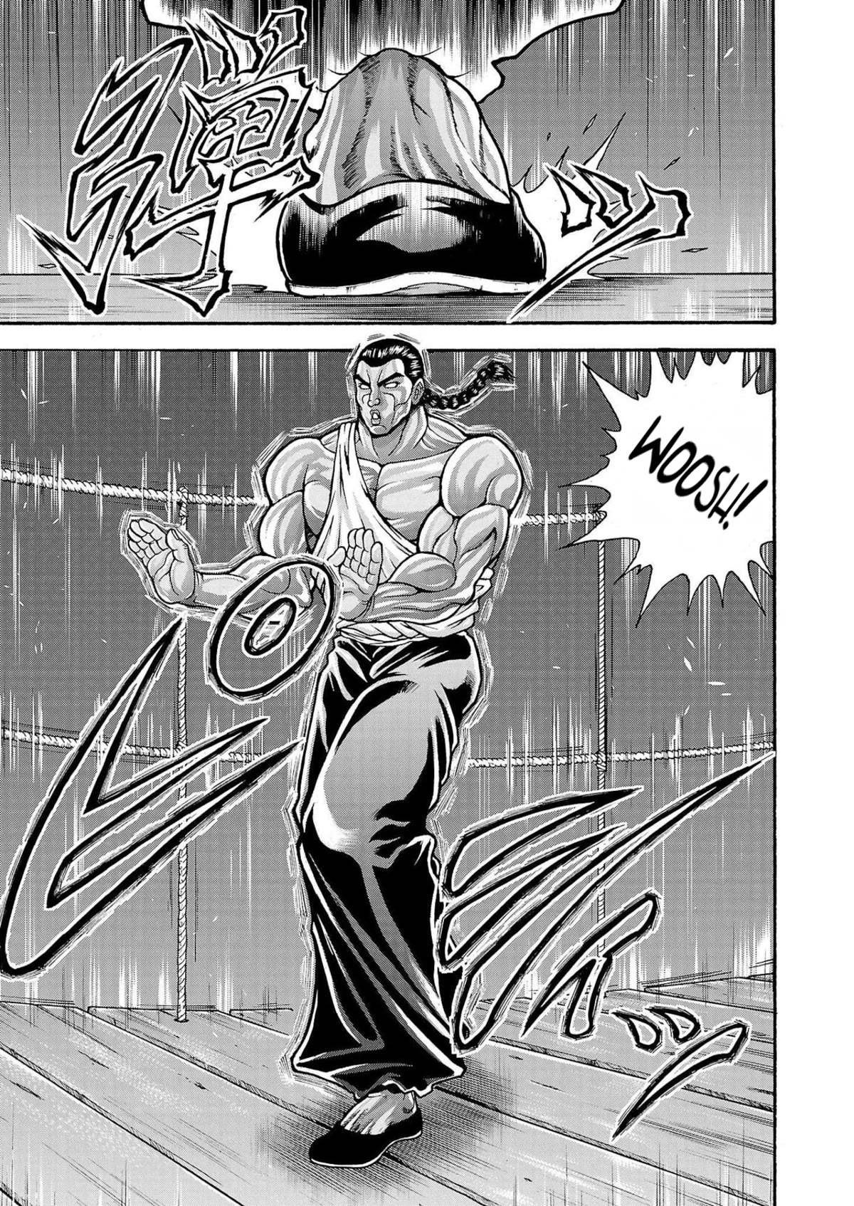 Baki Side Story - Retsu Kaioh Doesn't Mind Even if it's in another World chapter 32 page 9