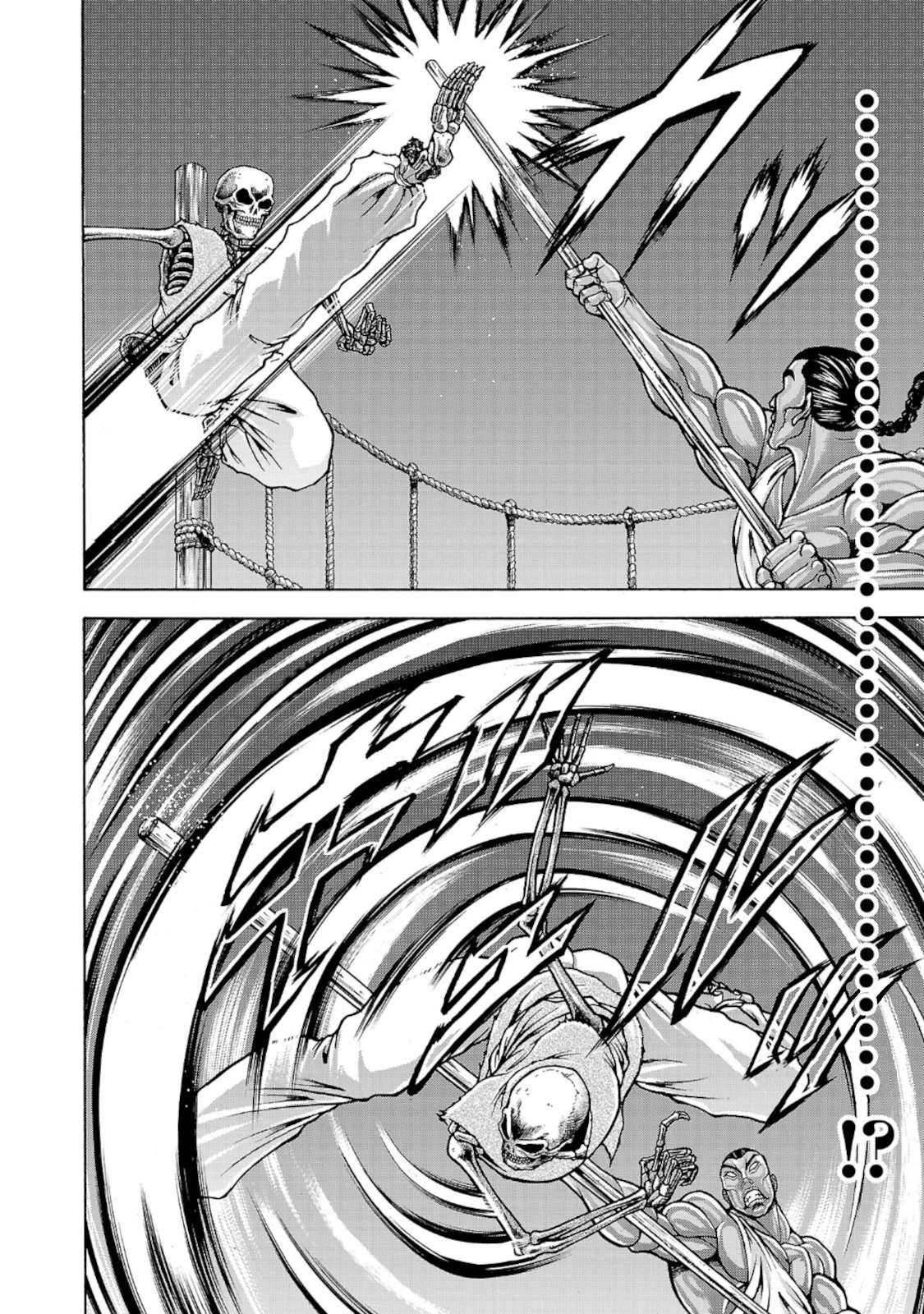 Baki Side Story - Retsu Kaioh Doesn't Mind Even if it's in another World chapter 33 page 10