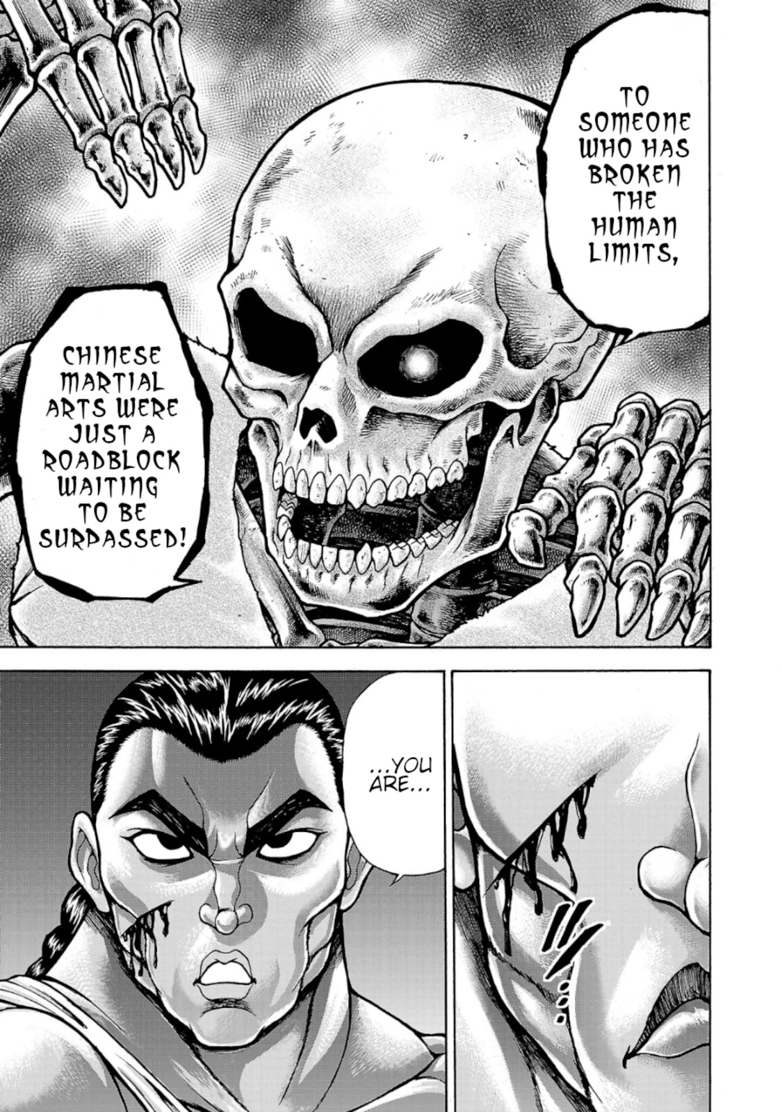 Baki Side Story - Retsu Kaioh Doesn't Mind Even if it's in another World chapter 33 page 15