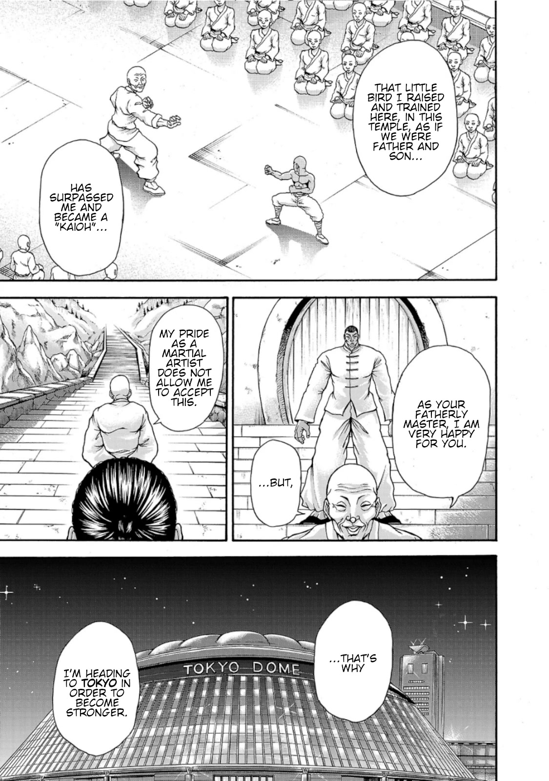 Baki Side Story - Retsu Kaioh Doesn't Mind Even if it's in another World chapter 33 page 17