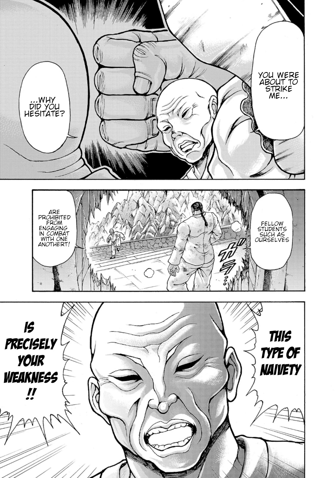 Baki Side Story - Retsu Kaioh Doesn't Mind Even if it's in another World chapter 33 page 22