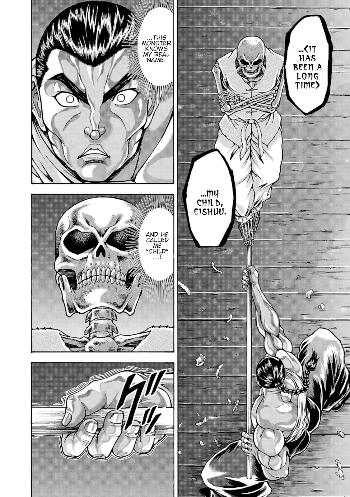 Baki Side Story - Retsu Kaioh Doesn't Mind Even if it's in another World chapter 33 page 8