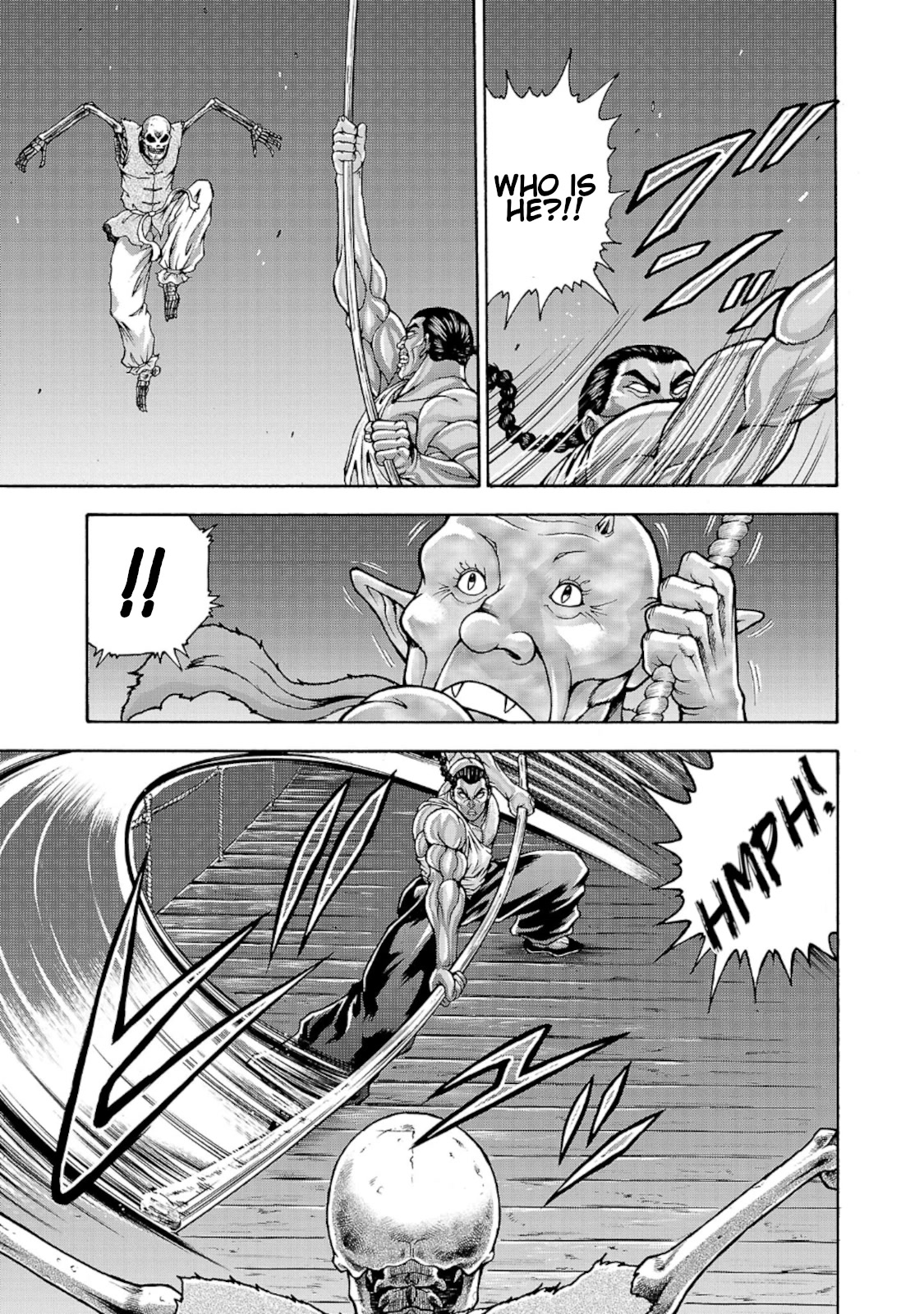 Baki Side Story - Retsu Kaioh Doesn't Mind Even if it's in another World chapter 33 page 9