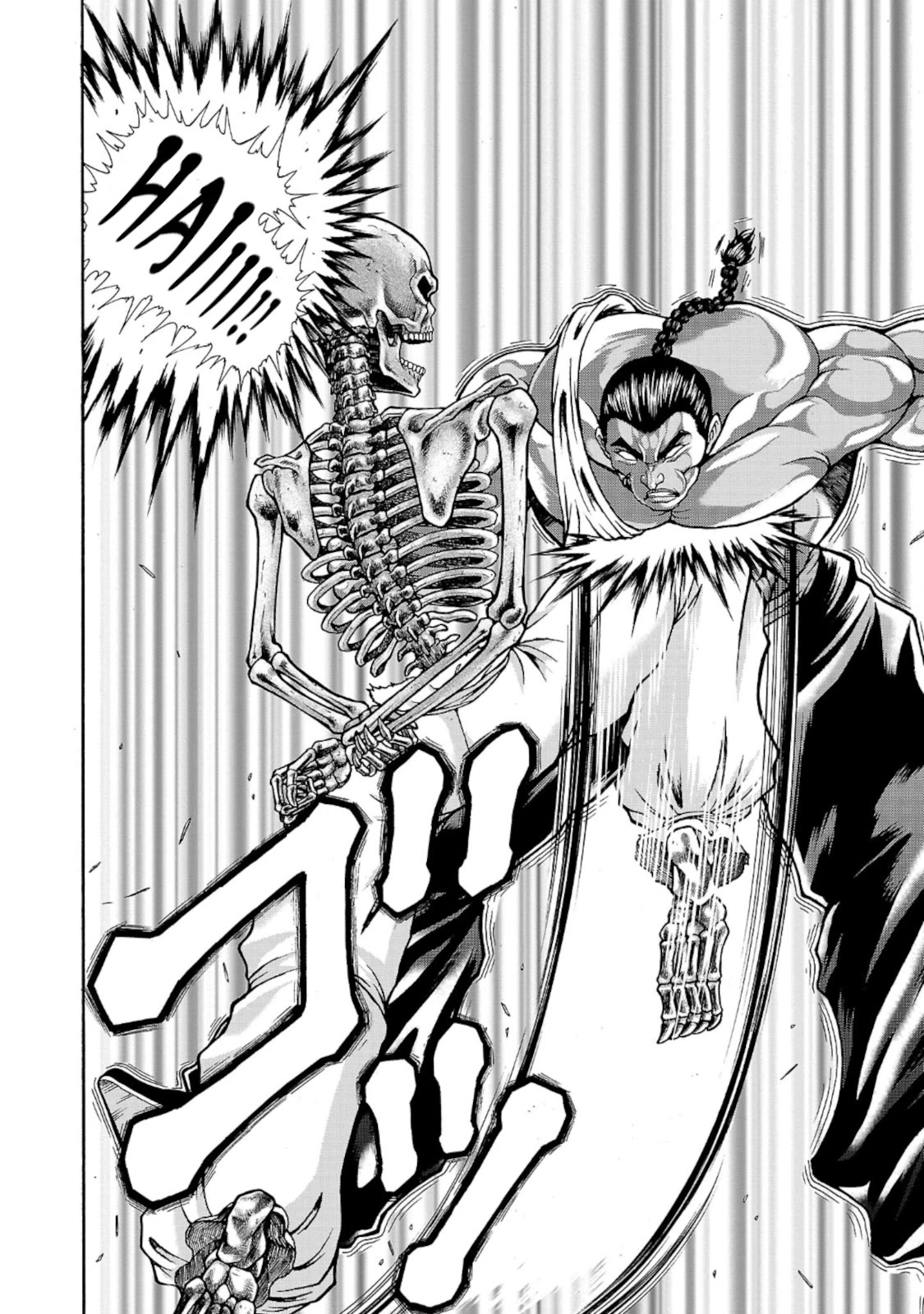 Baki Side Story - Retsu Kaioh Doesn't Mind Even if it's in another World chapter 34 page 10