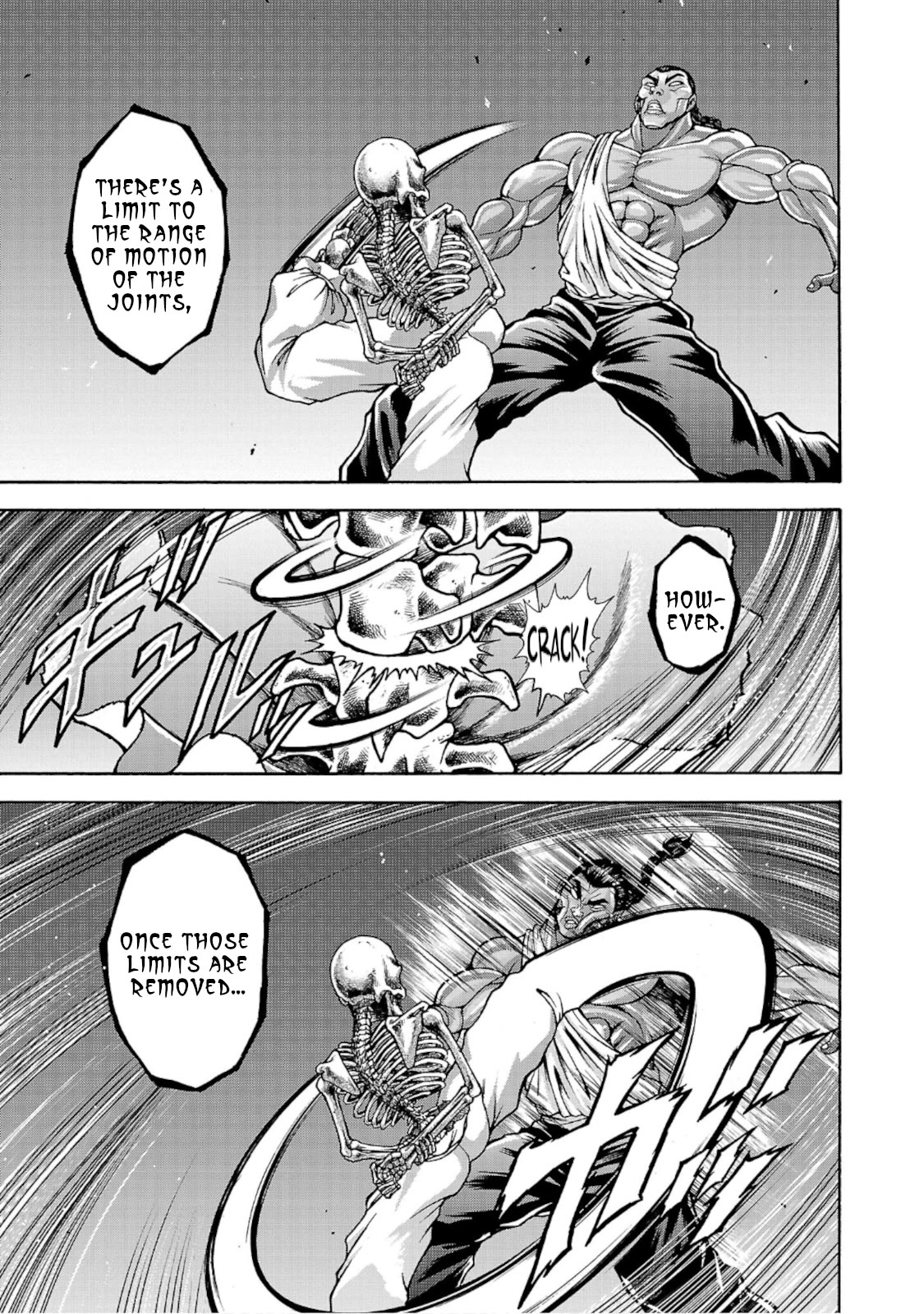 Baki Side Story - Retsu Kaioh Doesn't Mind Even if it's in another World chapter 34 page 11