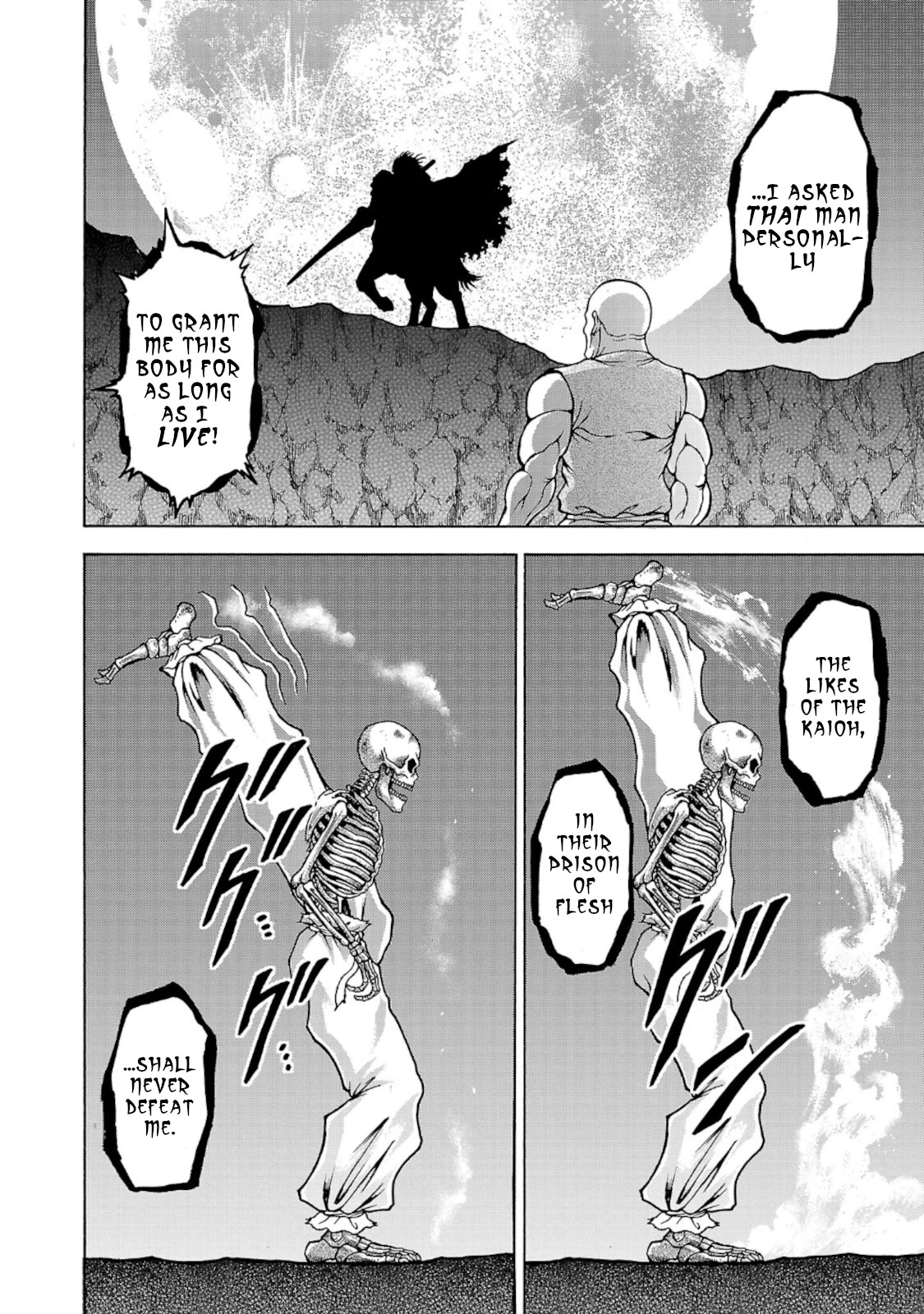 Baki Side Story - Retsu Kaioh Doesn't Mind Even if it's in another World chapter 34 page 14