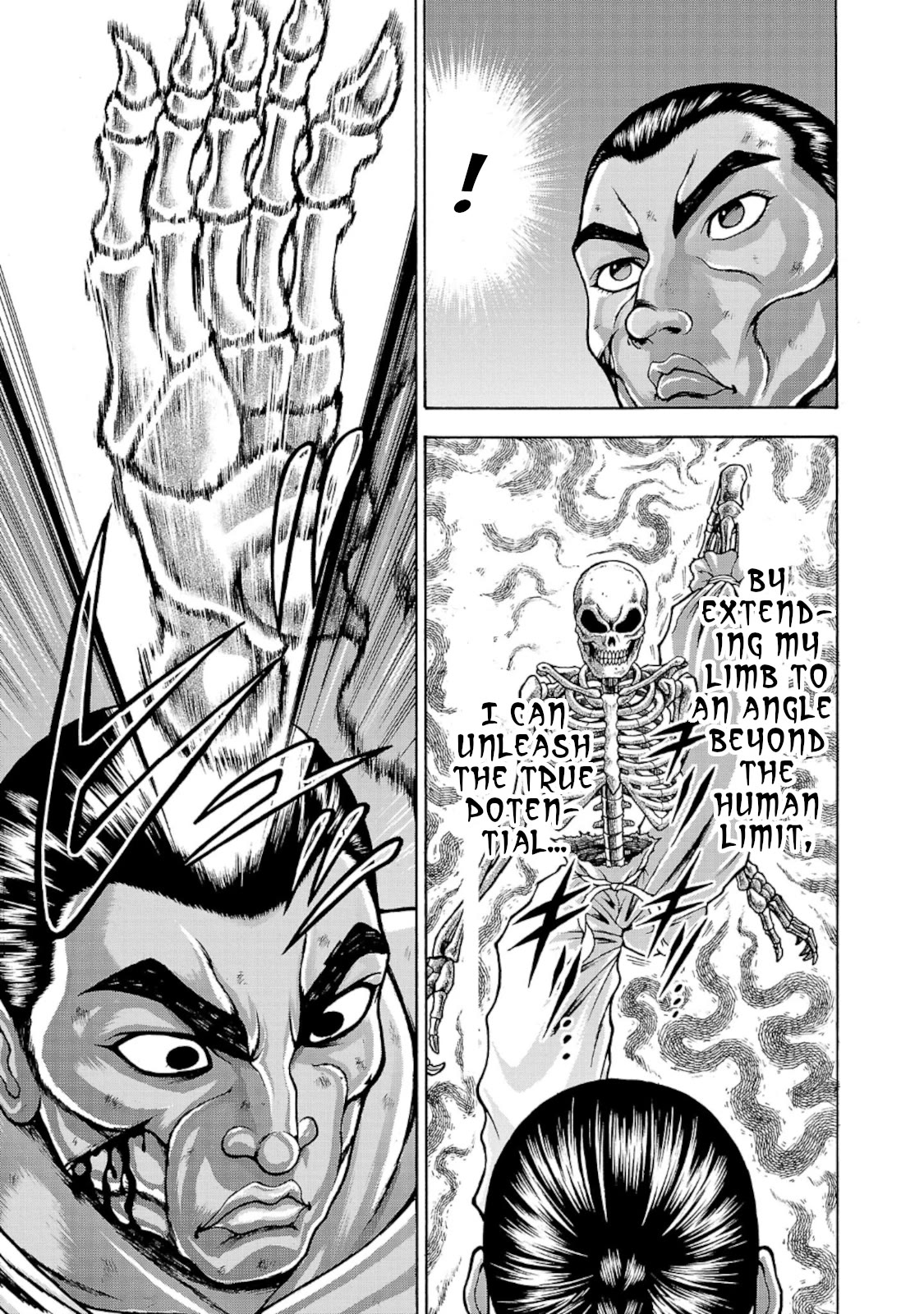 Baki Side Story - Retsu Kaioh Doesn't Mind Even if it's in another World chapter 34 page 15