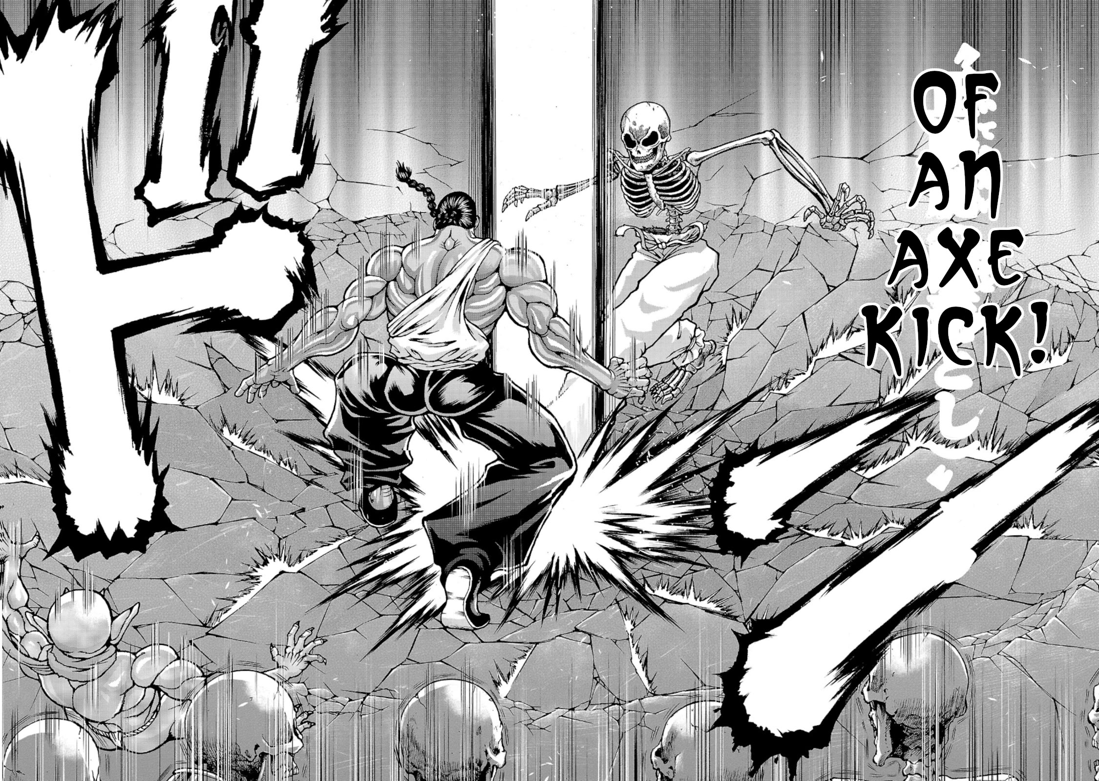 Baki Side Story - Retsu Kaioh Doesn't Mind Even if it's in another World chapter 34 page 16