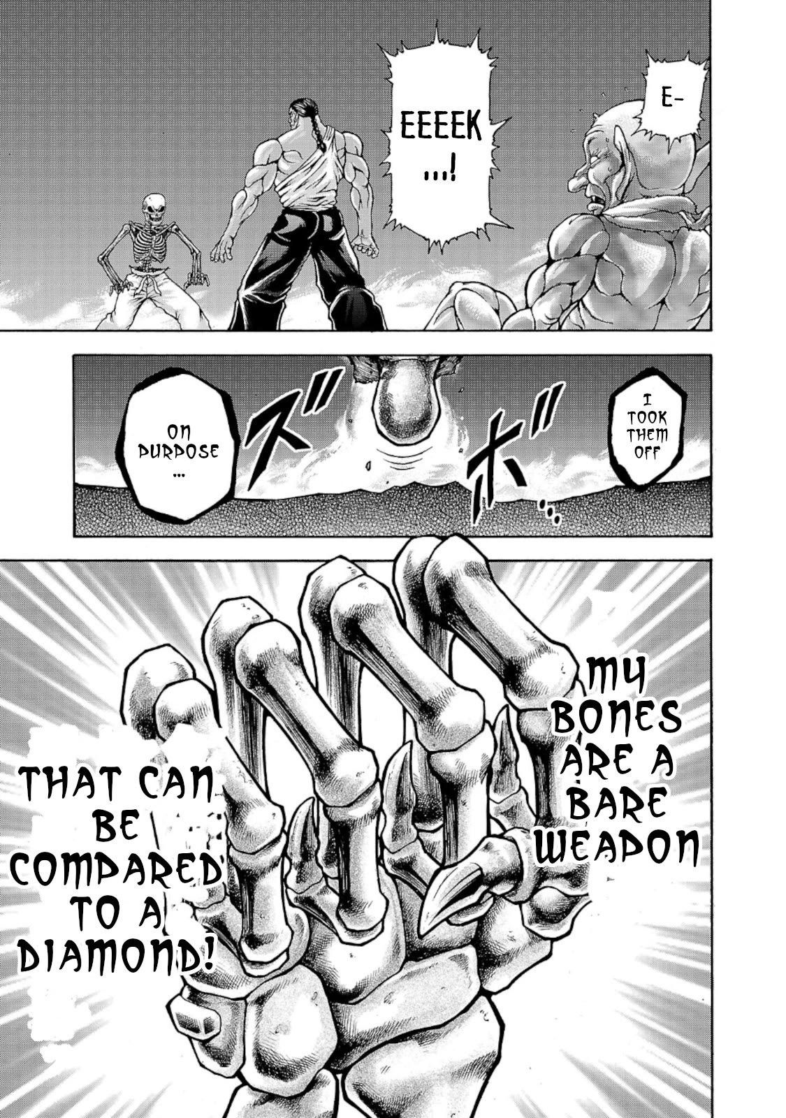 Baki Side Story - Retsu Kaioh Doesn't Mind Even if it's in another World chapter 34 page 18