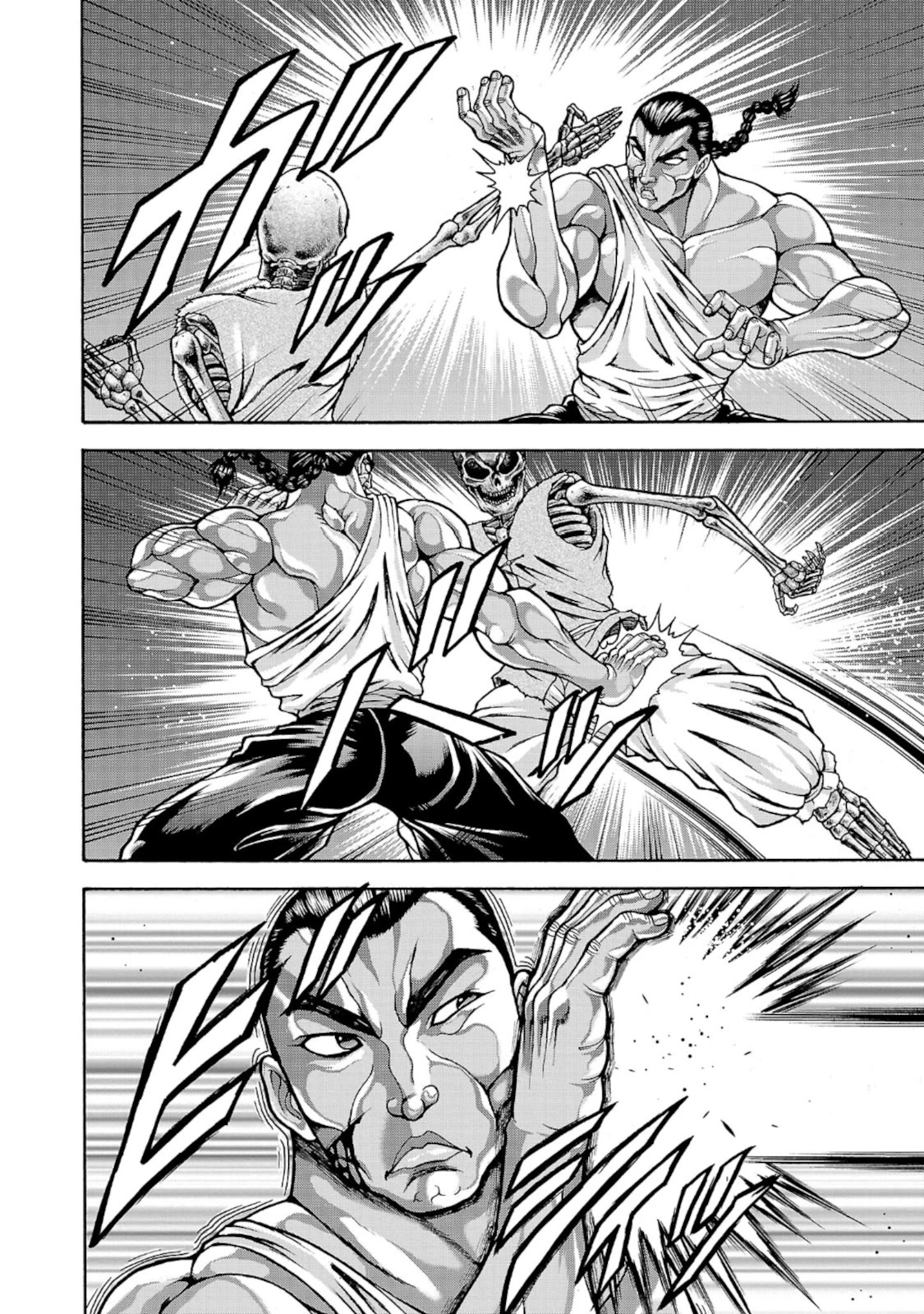 Baki Side Story - Retsu Kaioh Doesn't Mind Even if it's in another World chapter 34 page 4