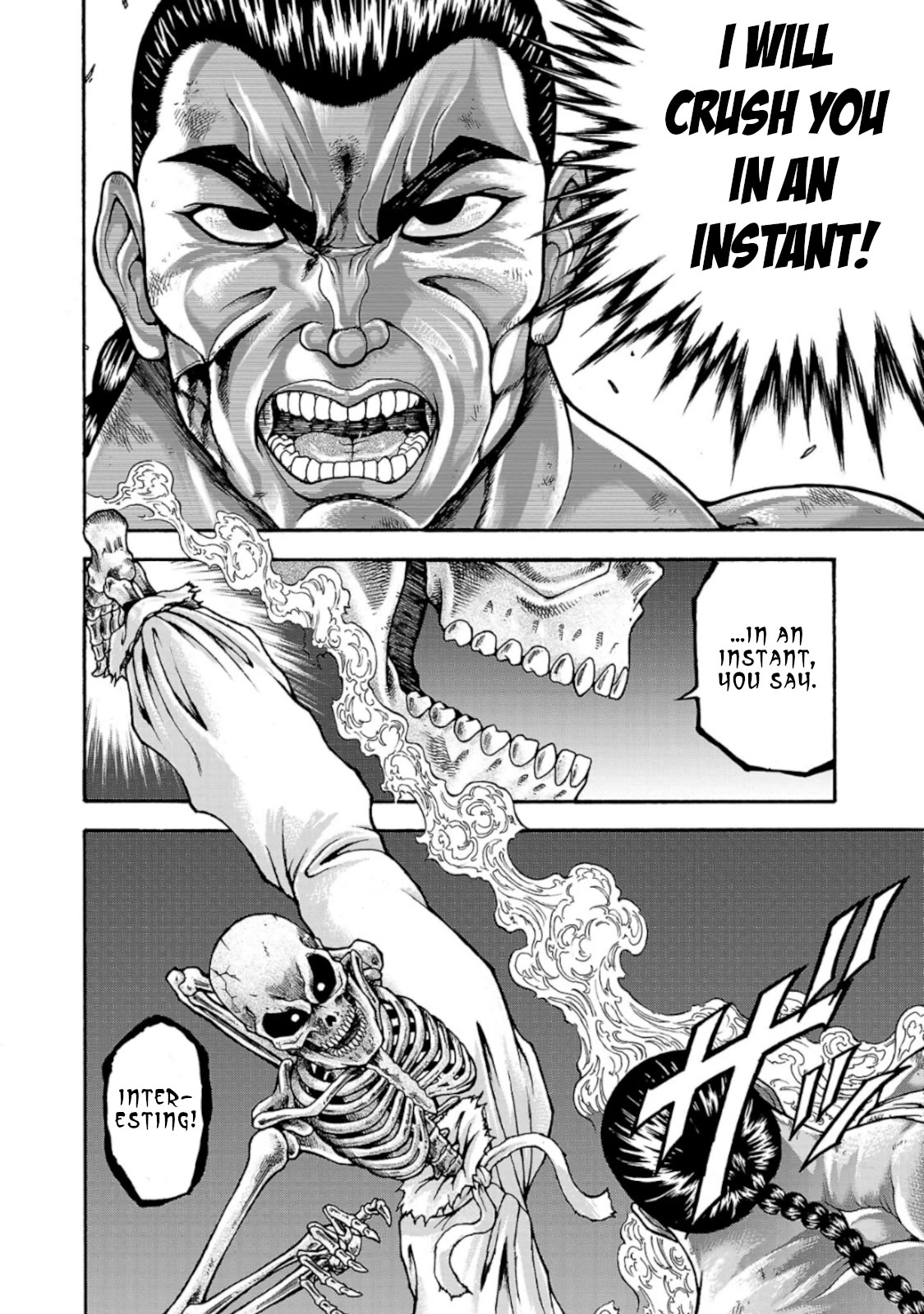 Baki Side Story - Retsu Kaioh Doesn't Mind Even if it's in another World chapter 35 page 13