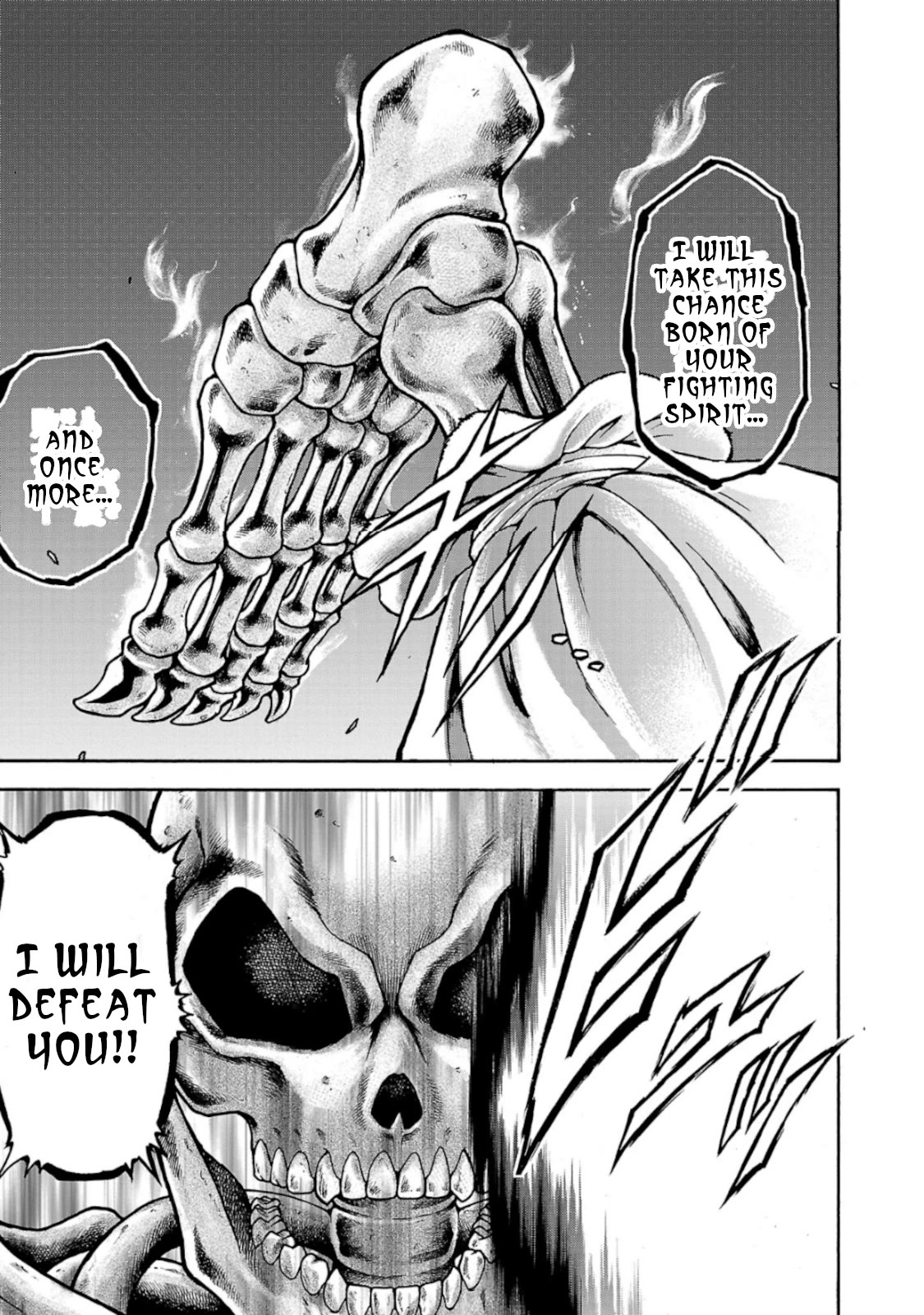 Baki Side Story - Retsu Kaioh Doesn't Mind Even if it's in another World chapter 35 page 14
