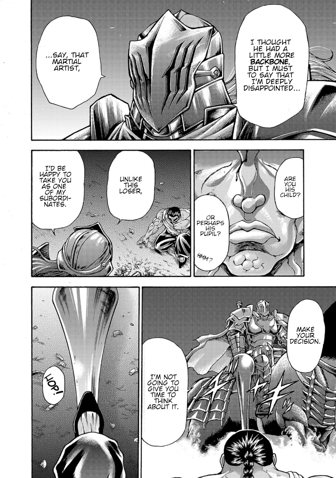 Baki Side Story - Retsu Kaioh Doesn't Mind Even if it's in another World chapter 36 page 11