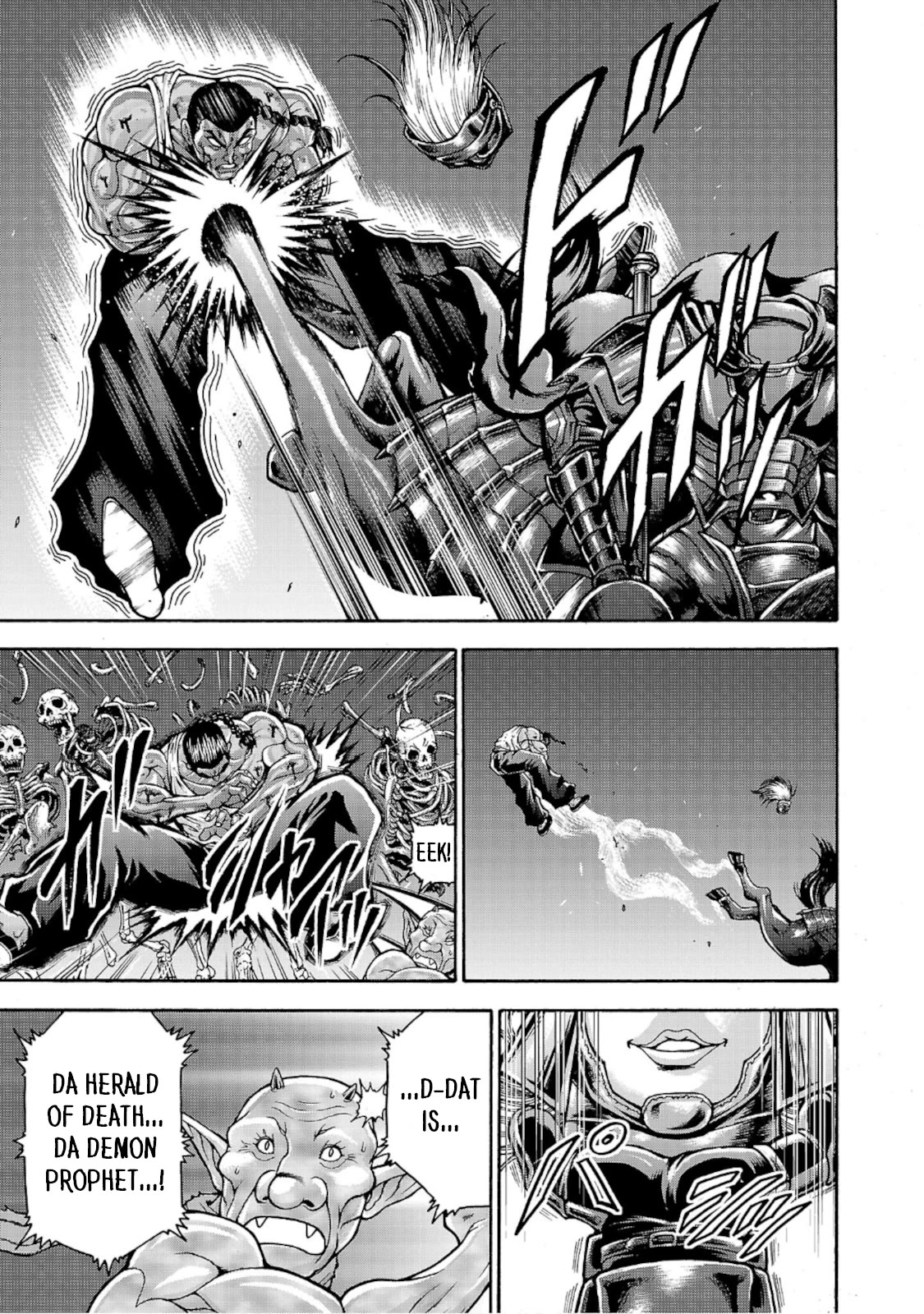 Baki Side Story - Retsu Kaioh Doesn't Mind Even if it's in another World chapter 36 page 16