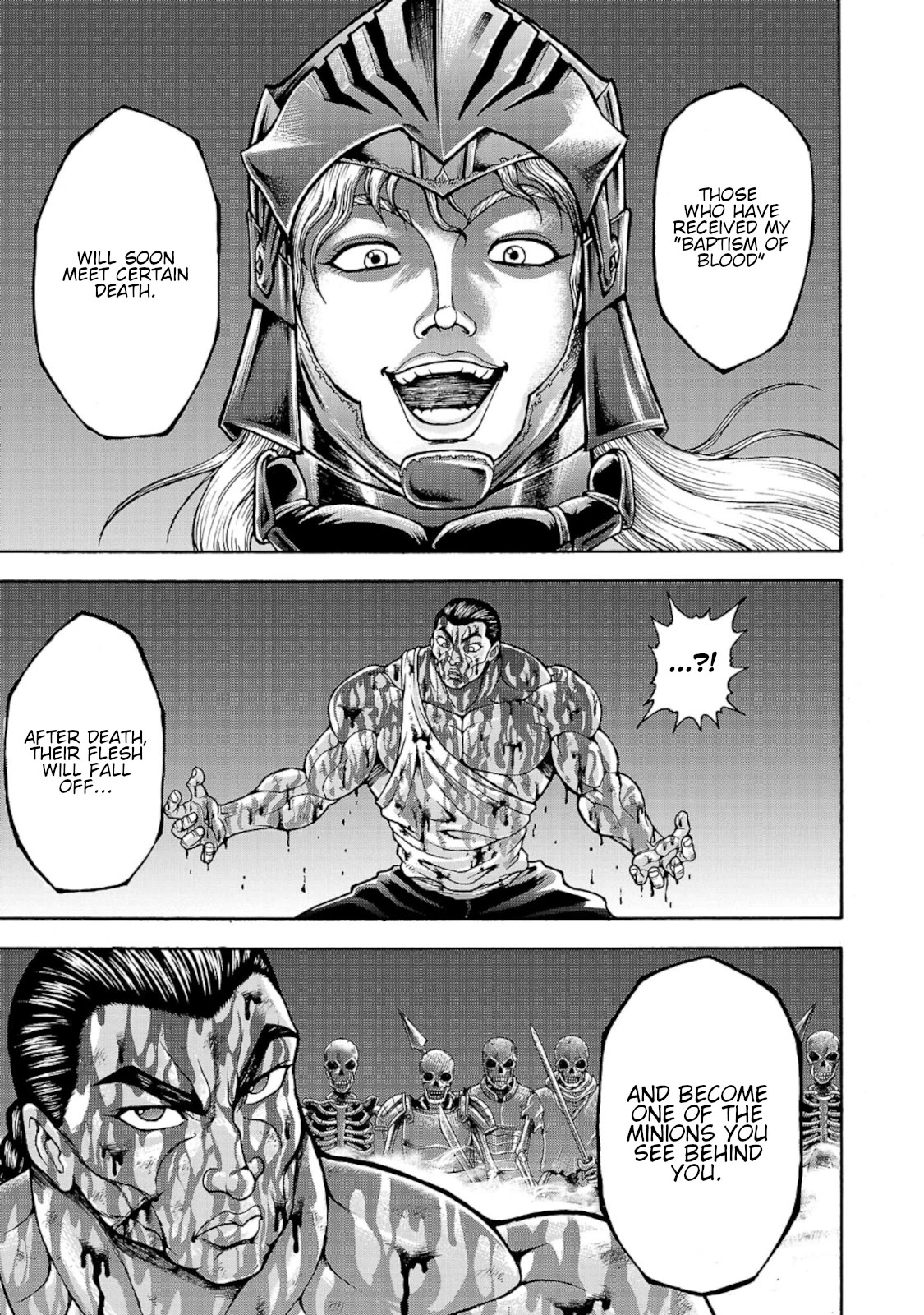 Baki Side Story - Retsu Kaioh Doesn't Mind Even if it's in another World chapter 36 page 18