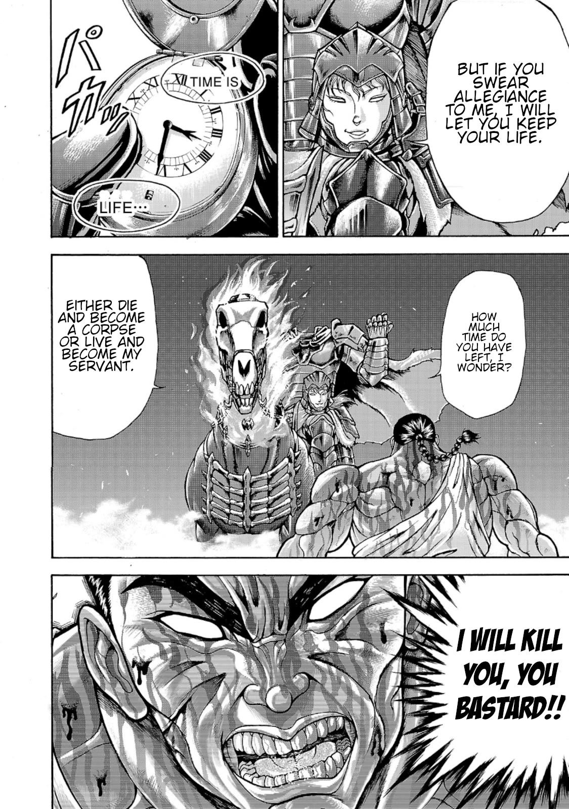 Baki Side Story - Retsu Kaioh Doesn't Mind Even if it's in another World chapter 36 page 19