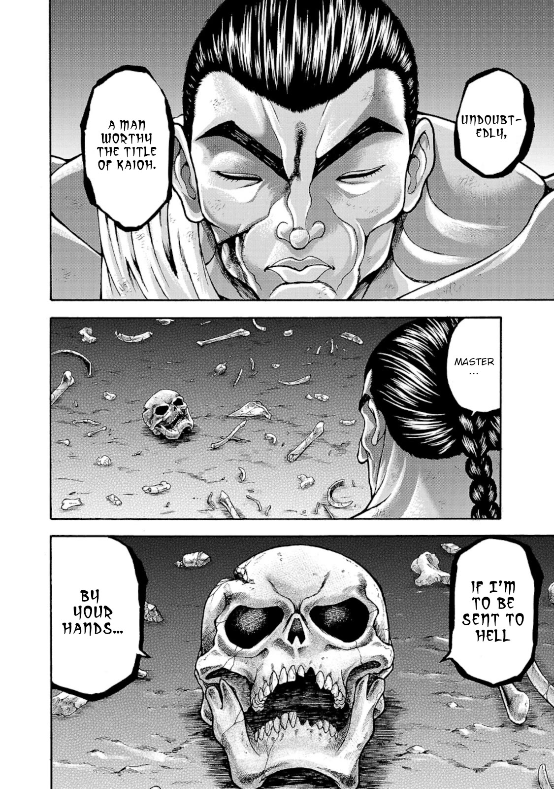 Baki Side Story - Retsu Kaioh Doesn't Mind Even if it's in another World chapter 36 page 8