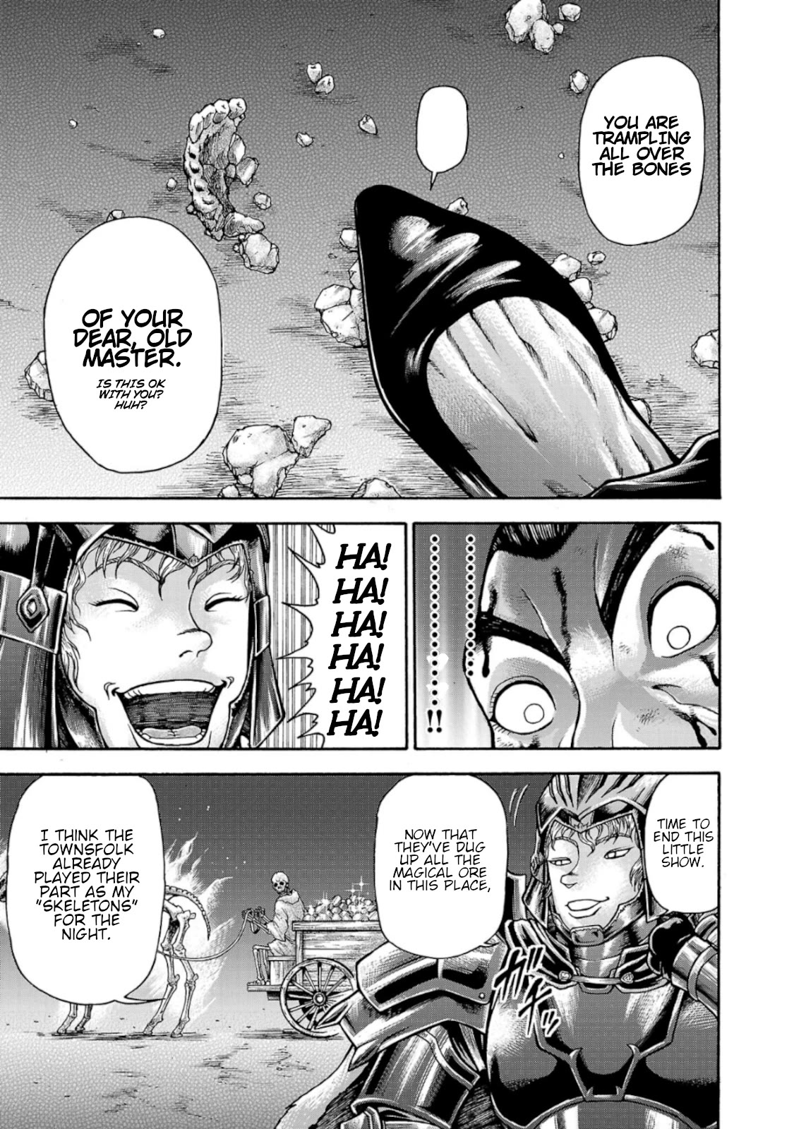 Baki Side Story - Retsu Kaioh Doesn't Mind Even if it's in another World chapter 37 page 13