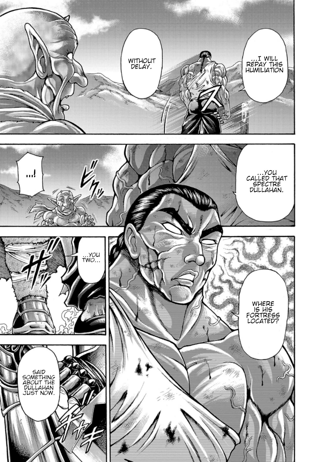 Baki Side Story - Retsu Kaioh Doesn't Mind Even if it's in another World chapter 37 page 19