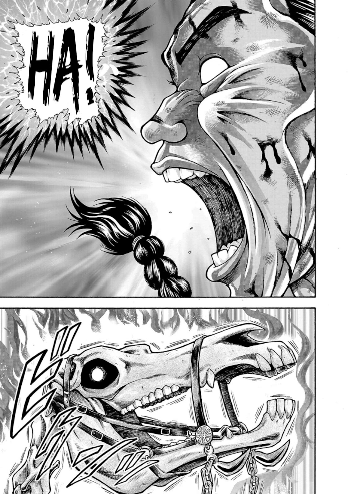 Baki Side Story - Retsu Kaioh Doesn't Mind Even if it's in another World chapter 37 page 3