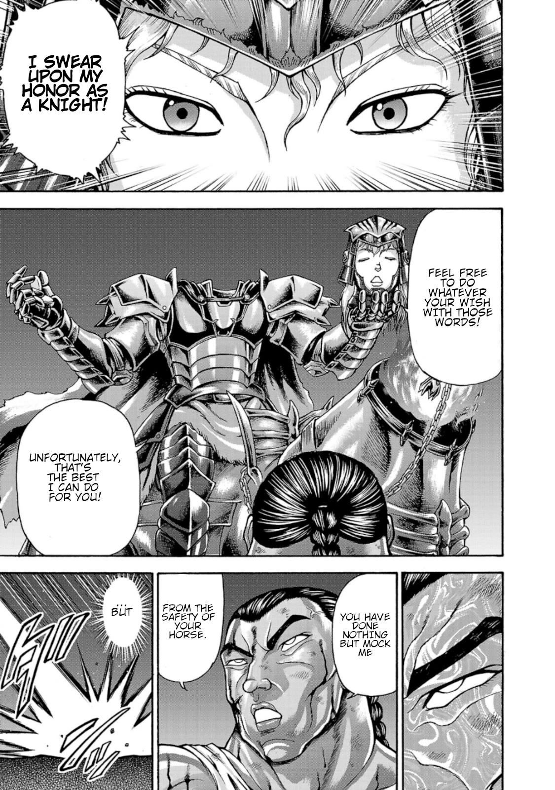 Baki Side Story - Retsu Kaioh Doesn't Mind Even if it's in another World chapter 37 page 7