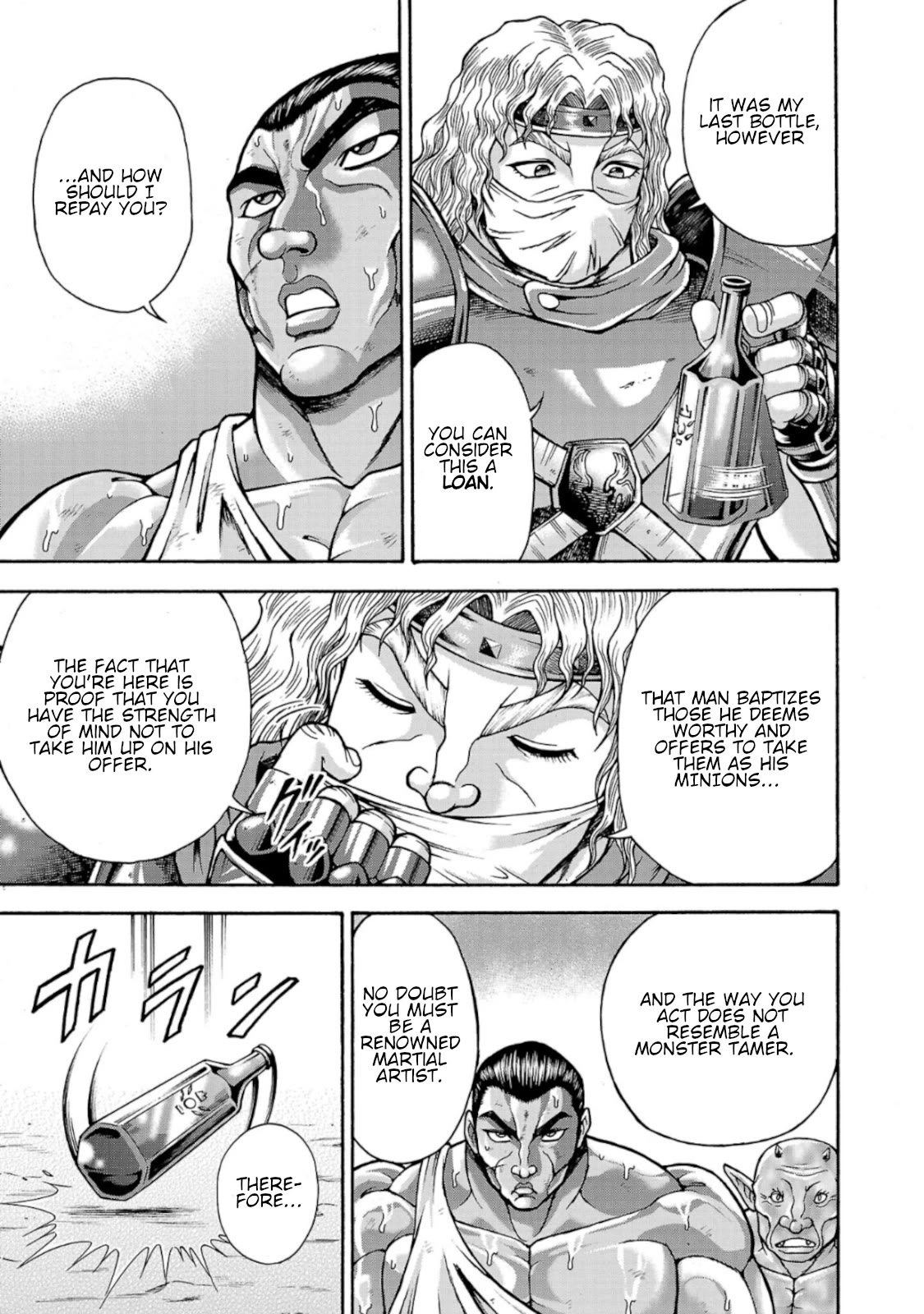 Baki Side Story - Retsu Kaioh Doesn't Mind Even if it's in another World chapter 38 page 12