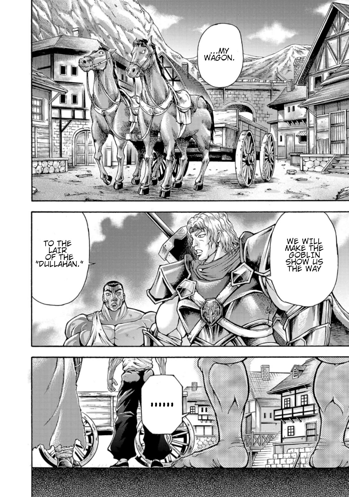 Baki Side Story - Retsu Kaioh Doesn't Mind Even if it's in another World chapter 38 page 15