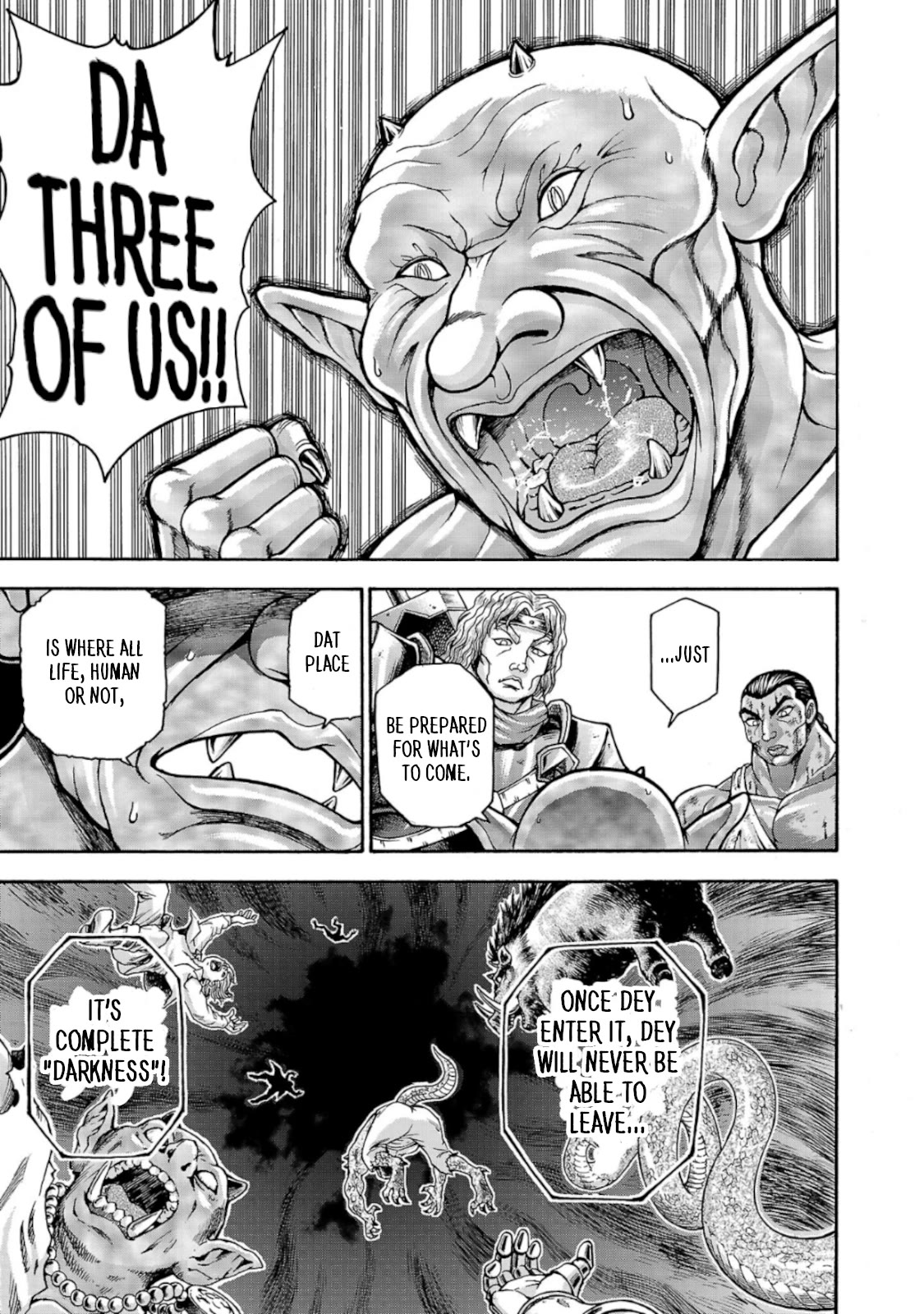 Baki Side Story - Retsu Kaioh Doesn't Mind Even if it's in another World chapter 38 page 18