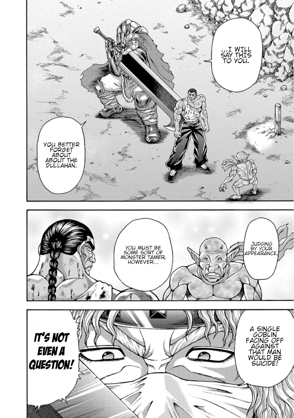 Baki Side Story - Retsu Kaioh Doesn't Mind Even if it's in another World chapter 38 page 2