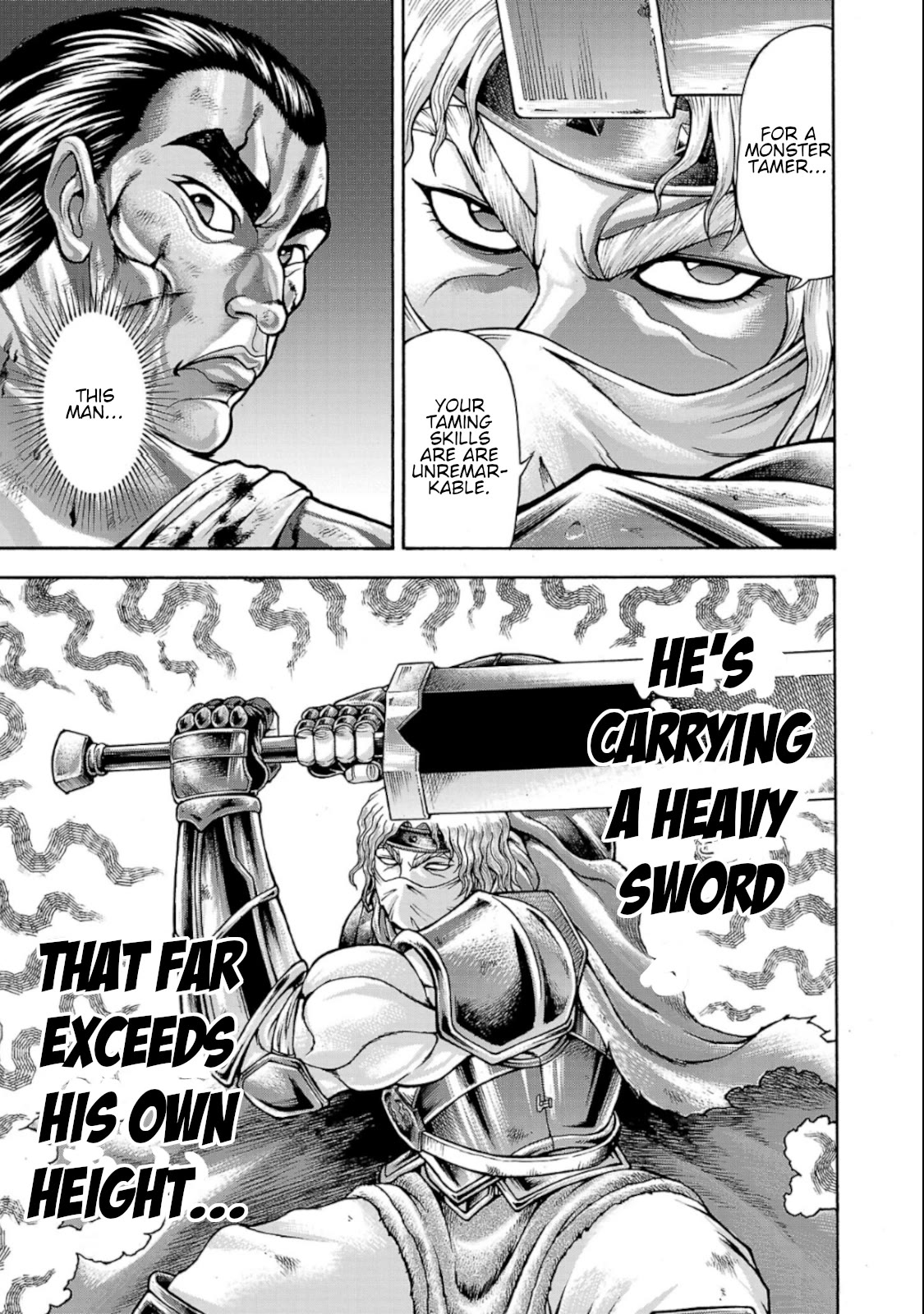 Baki Side Story - Retsu Kaioh Doesn't Mind Even if it's in another World chapter 38 page 6