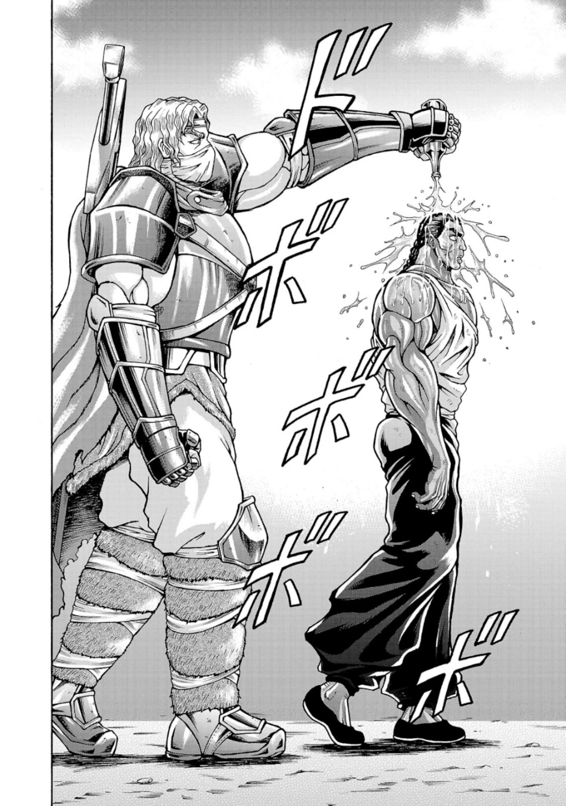 Baki Side Story - Retsu Kaioh Doesn't Mind Even if it's in another World chapter 38 page 9