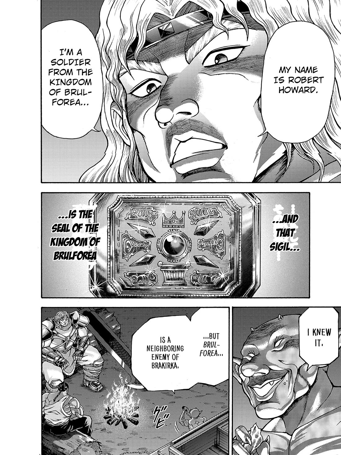 Baki Side Story - Retsu Kaioh Doesn't Mind Even if it's in another World chapter 39 page 11