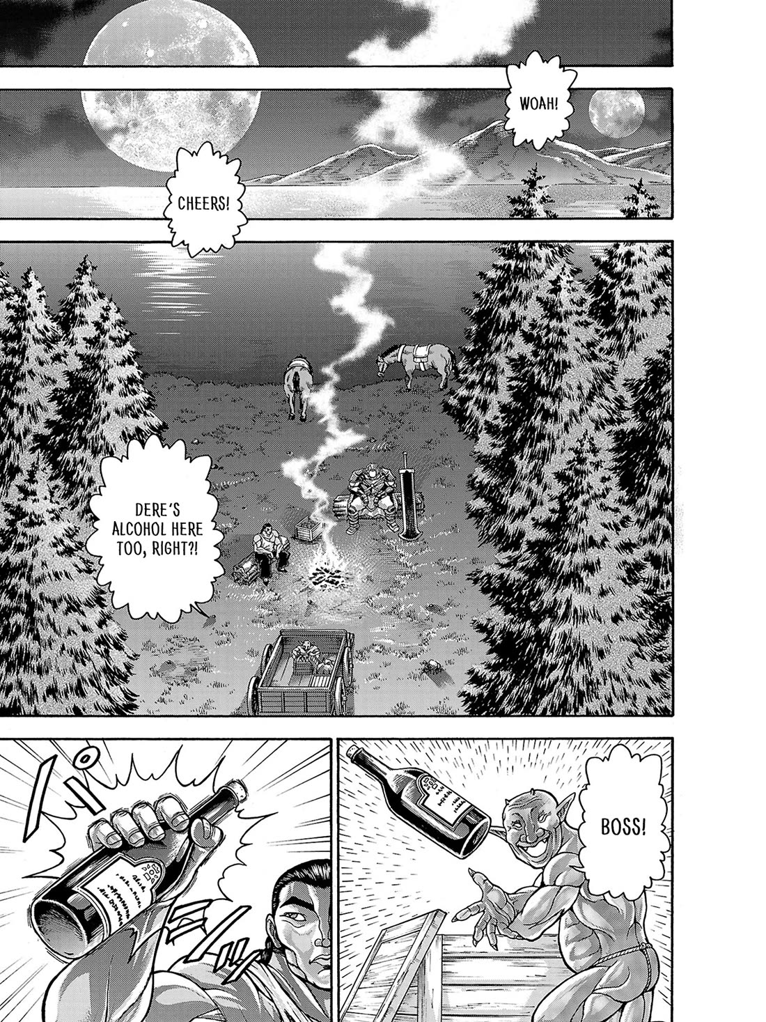 Baki Side Story - Retsu Kaioh Doesn't Mind Even if it's in another World chapter 39 page 6