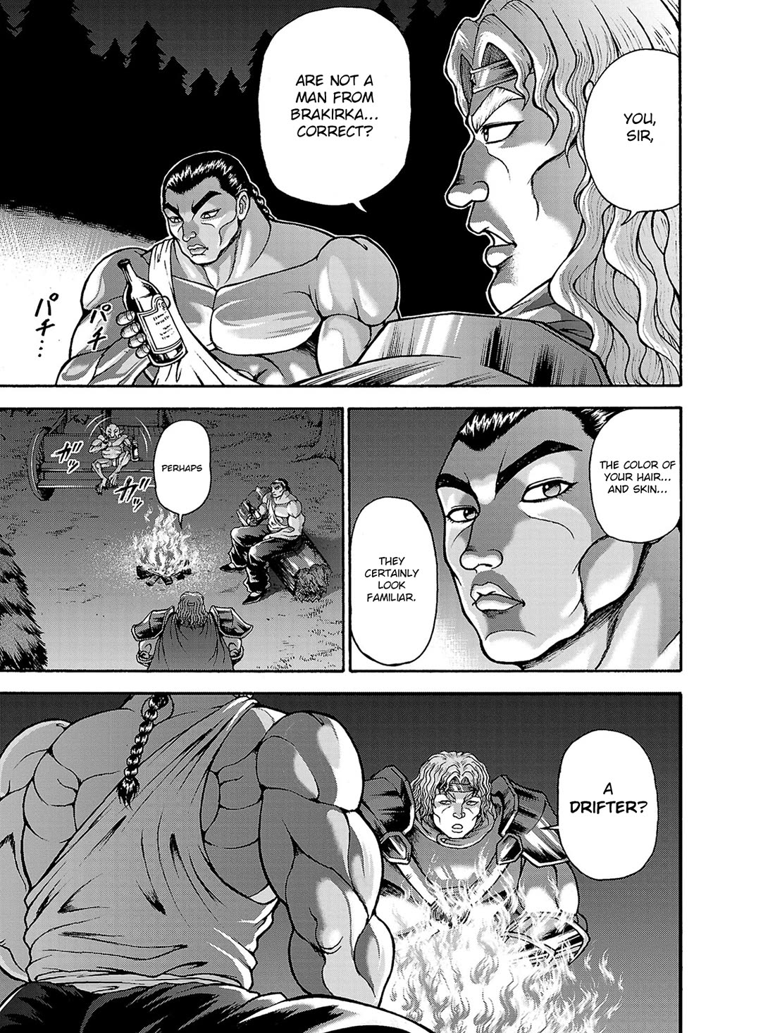 Baki Side Story - Retsu Kaioh Doesn't Mind Even if it's in another World chapter 39 page 8