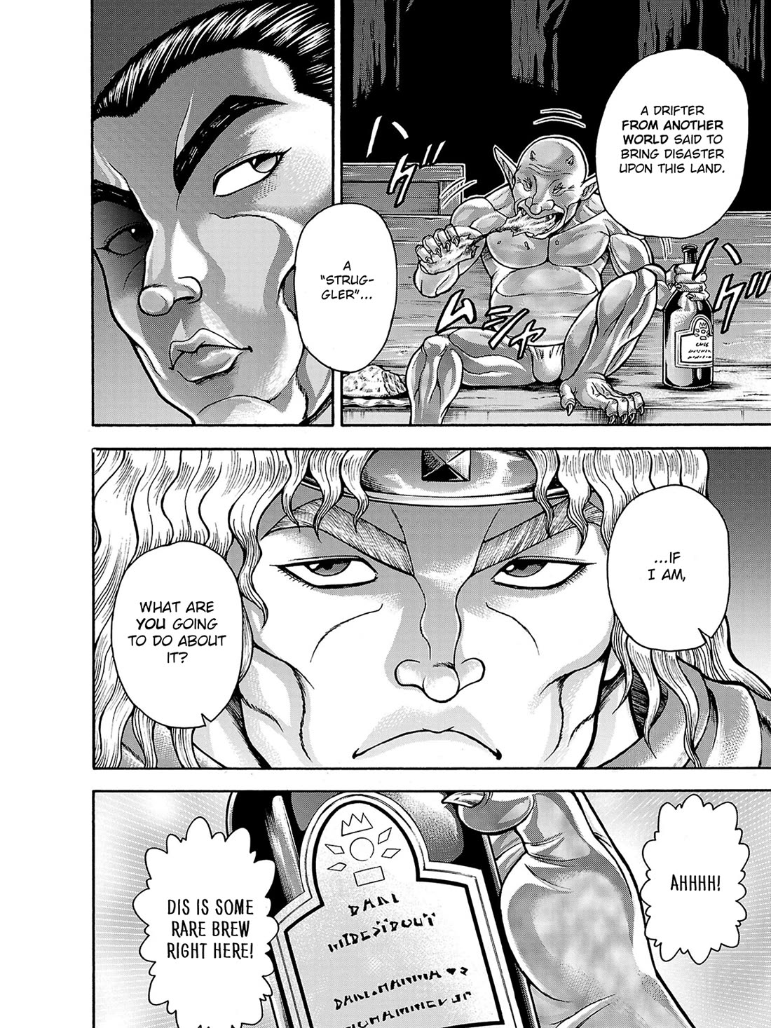 Baki Side Story - Retsu Kaioh Doesn't Mind Even if it's in another World chapter 39 page 9