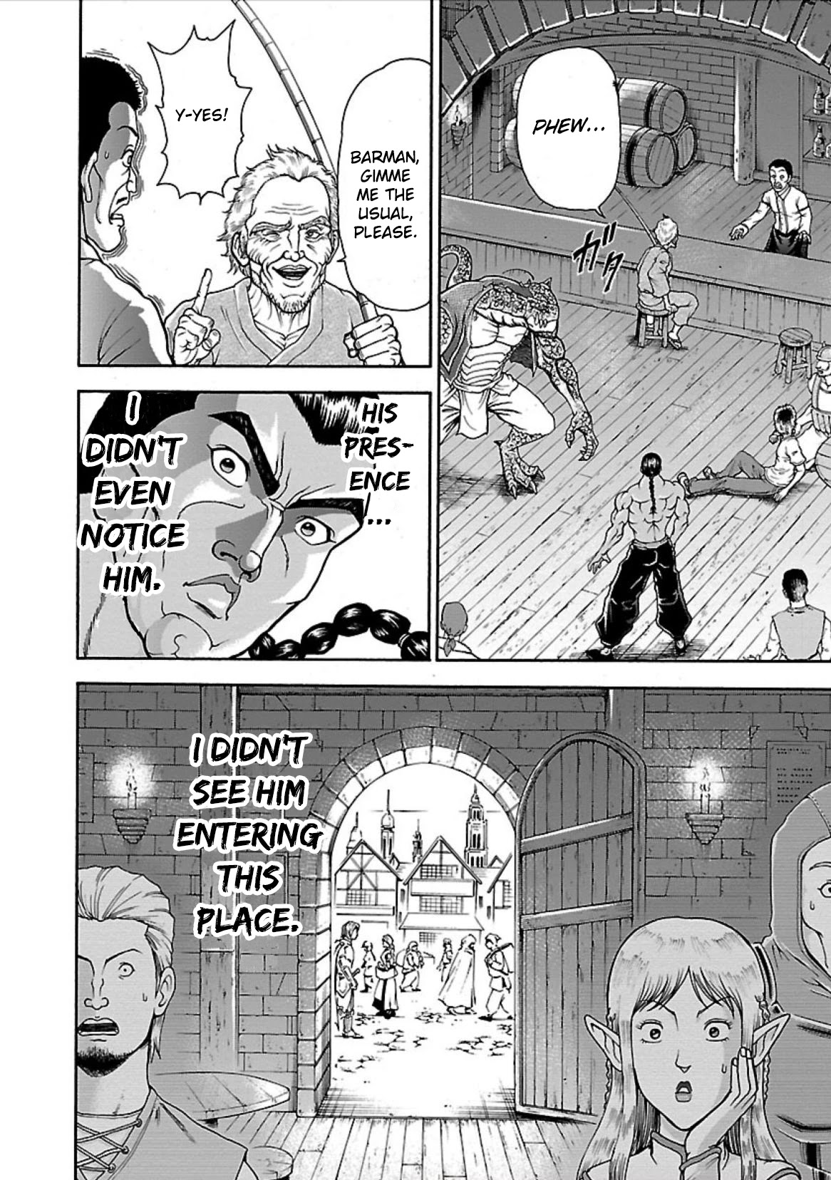 Baki Side Story - Retsu Kaioh Doesn't Mind Even if it's in another World chapter 4 page 11