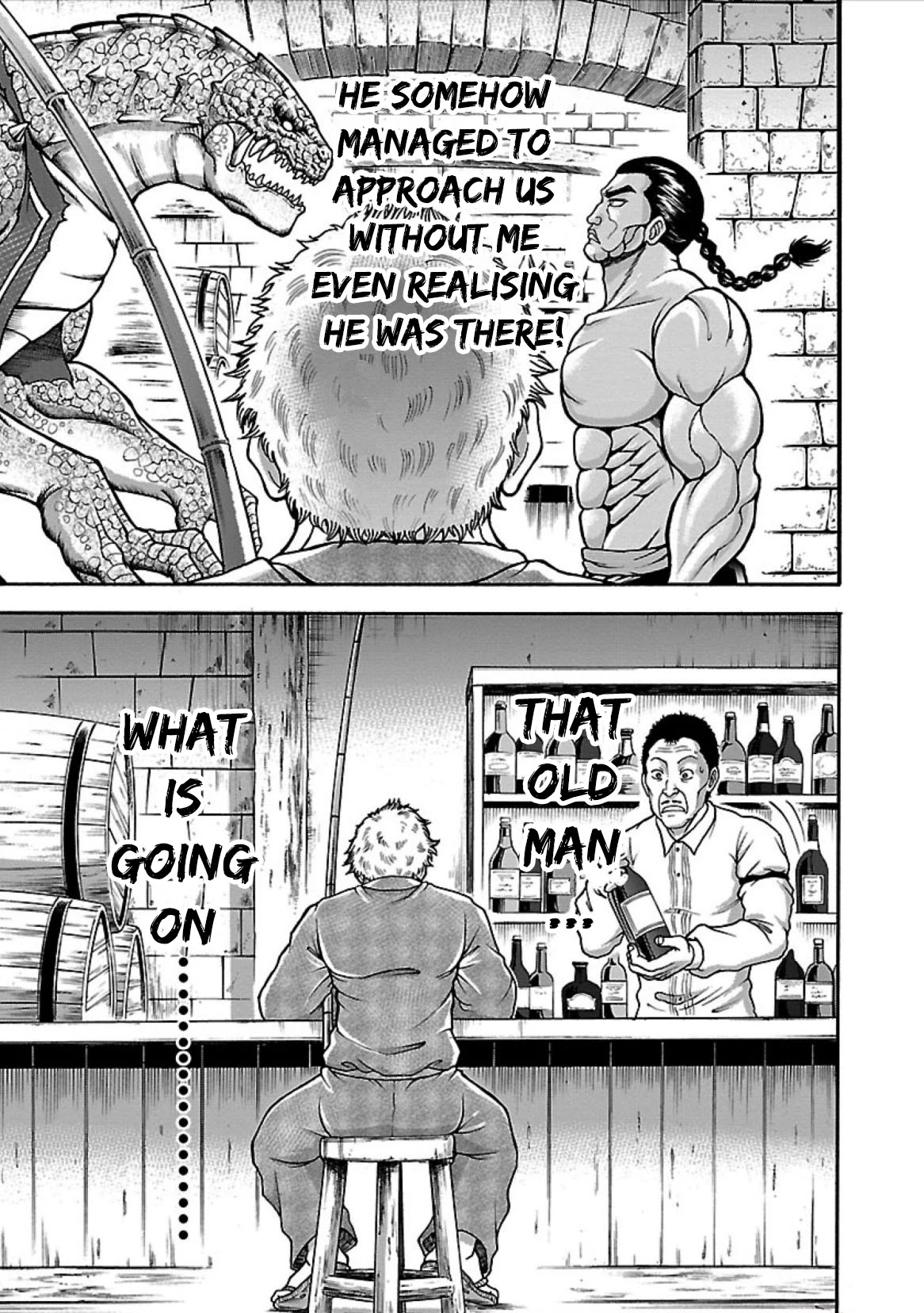 Baki Side Story - Retsu Kaioh Doesn't Mind Even if it's in another World chapter 4 page 12