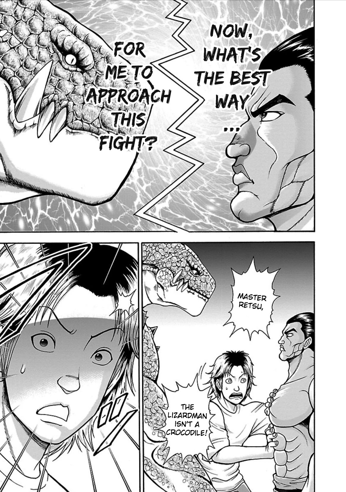 Baki Side Story - Retsu Kaioh Doesn't Mind Even if it's in another World chapter 4 page 5