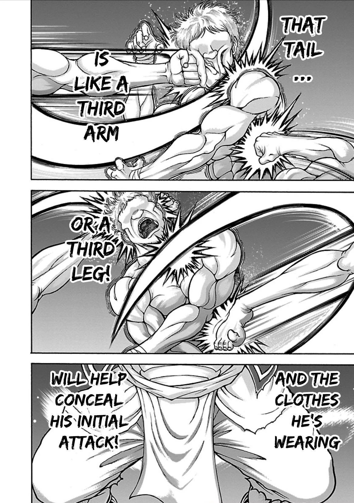 Baki Side Story - Retsu Kaioh Doesn't Mind Even if it's in another World chapter 4 page 8