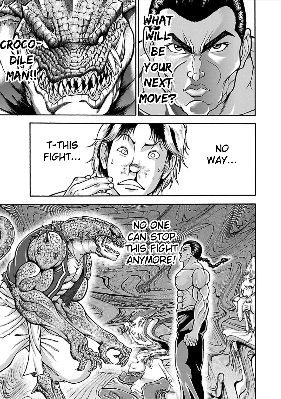 Baki Side Story - Retsu Kaioh Doesn't Mind Even if it's in another World chapter 4 page 9